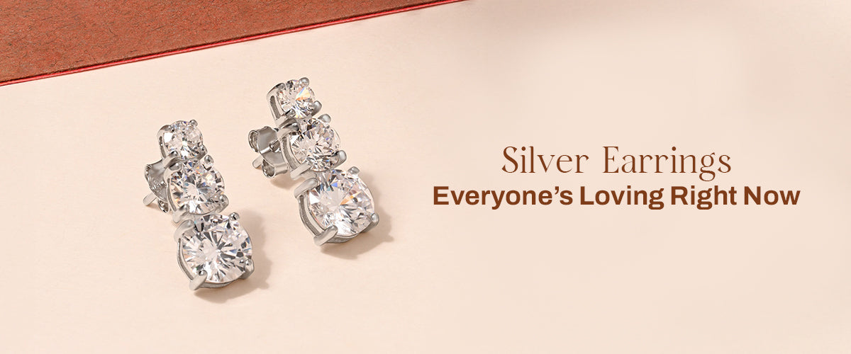 Silver Earrings in Fresh New Designs