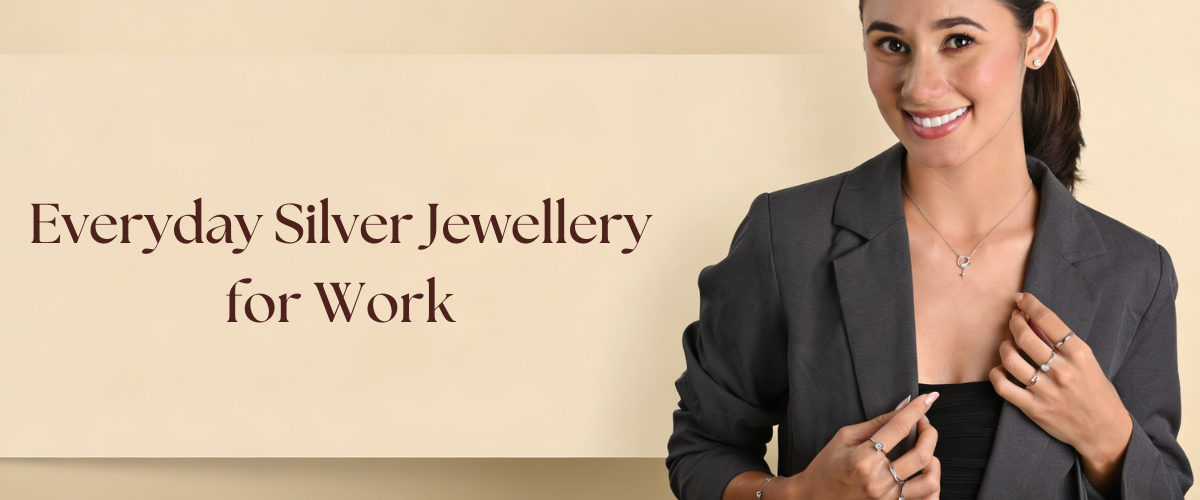 Minimal 925 Silver Jewellery for Everyday Office Wear