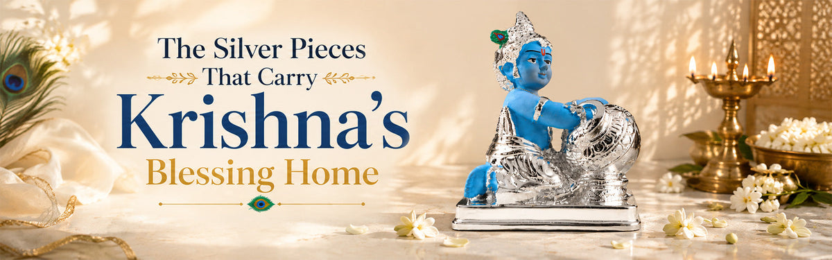 Janmashtami Silver Gifts: Idols and Gifting Ideas From Touch925