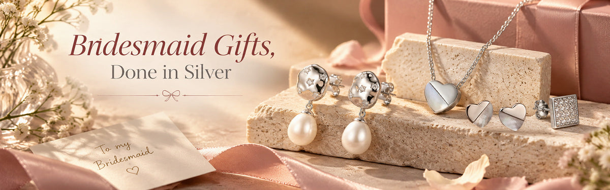 Bridesmaid Gifts: Thoughtful Silver Jewellery for Your Bridal Party