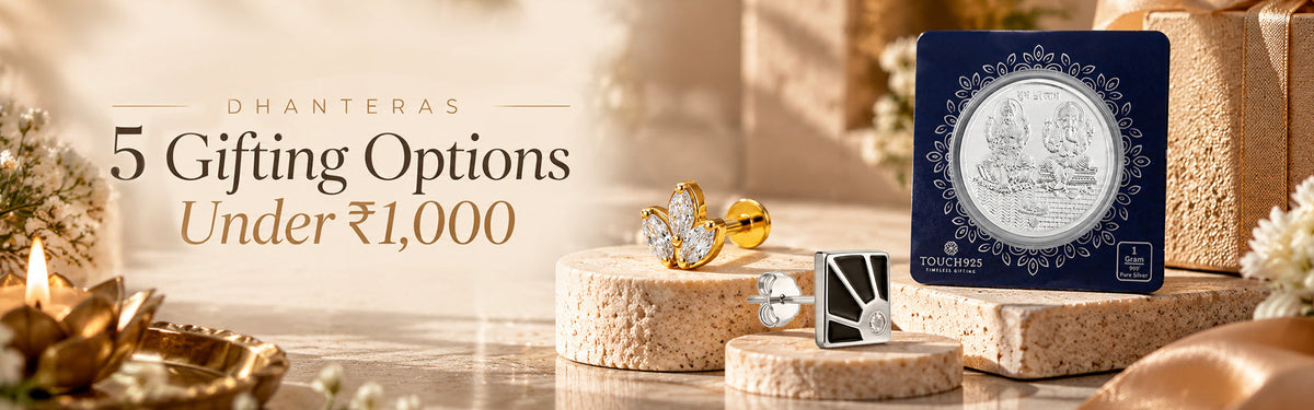 5 Silver Gifts Under ₹1,000: Affordable Gifting Ideas