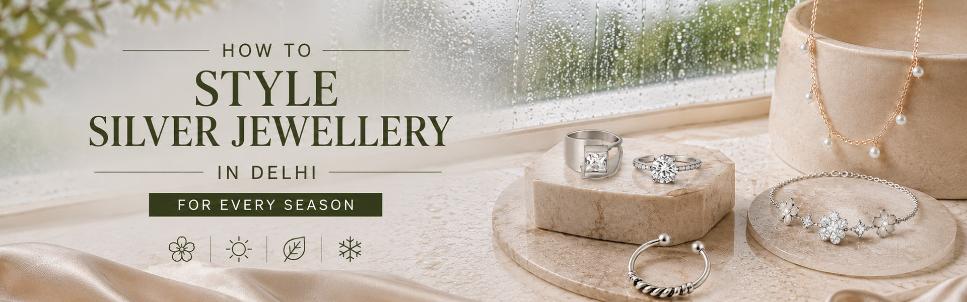 Seasonal Styling Tips for 925 Sterling Silver Jewellery
