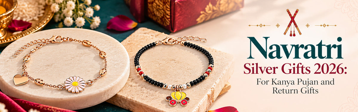 Navratri Silver Gifts 2026: For Kanya Pujan and Return Gifts – Touch925