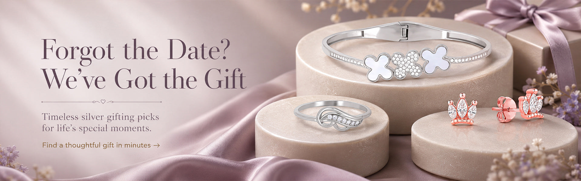 Forgot an Anniversary or Birthday? Same-Day Silver Gifting in Delhi & NCR