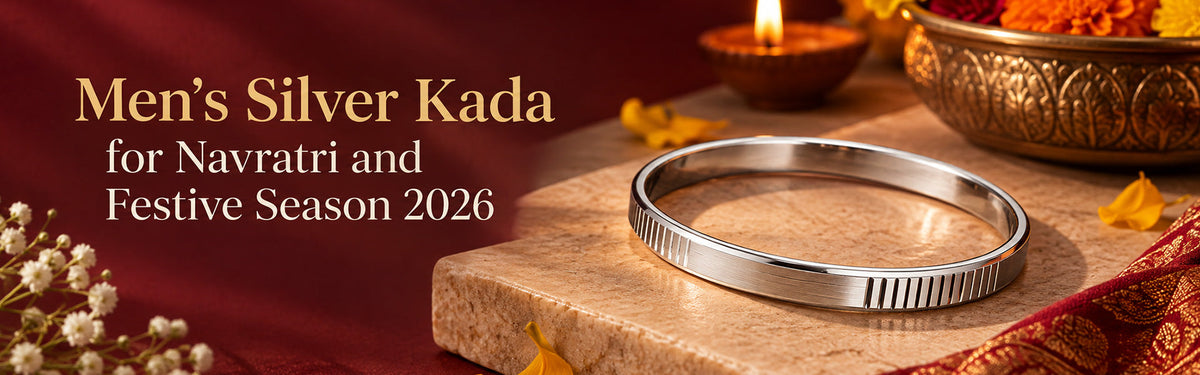 Men's Silver Kada: Festive Styling & Gifting Guide