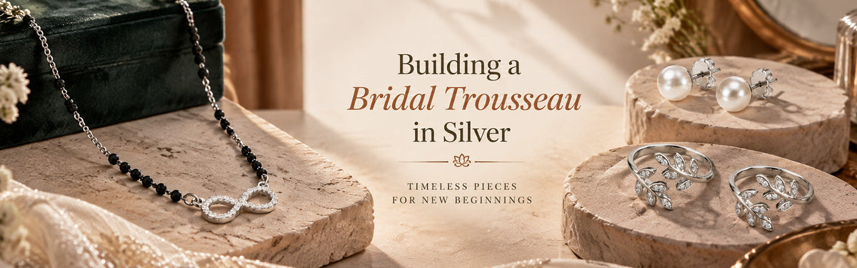 Bridal Trousseau in Silver: Jewellery for Every Wedding Occasion