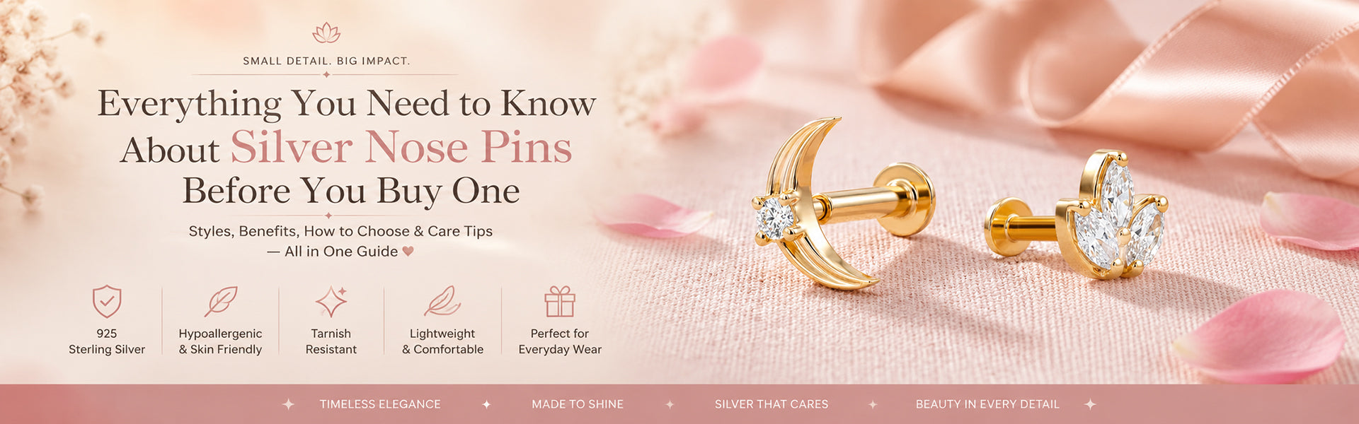 Silver Nose Pins Buying Guide: Everything You Need to Know Before You Buy – Touch925