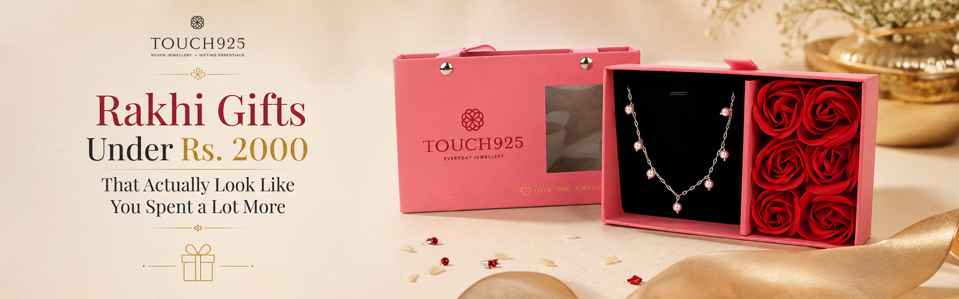 Rakhi Gifts Under Rs. 2000: Silver Jewellery That Looks Expensive β Touch925