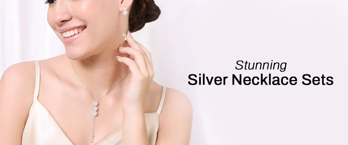 Stunning Silver Necklace Sets 2025