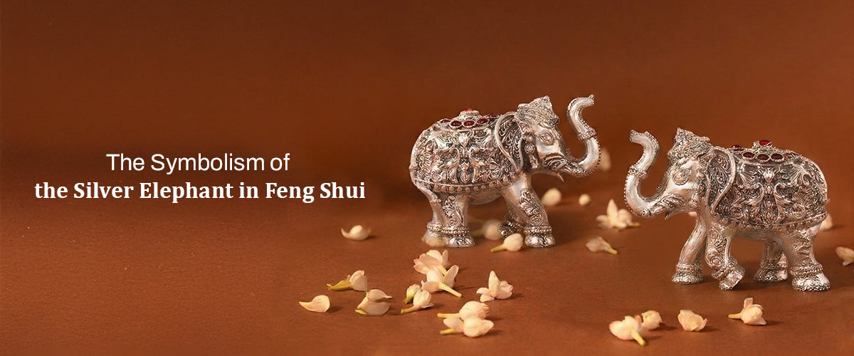 Silver Elephant Symbolism and Meaning in Feng Shui Traditions