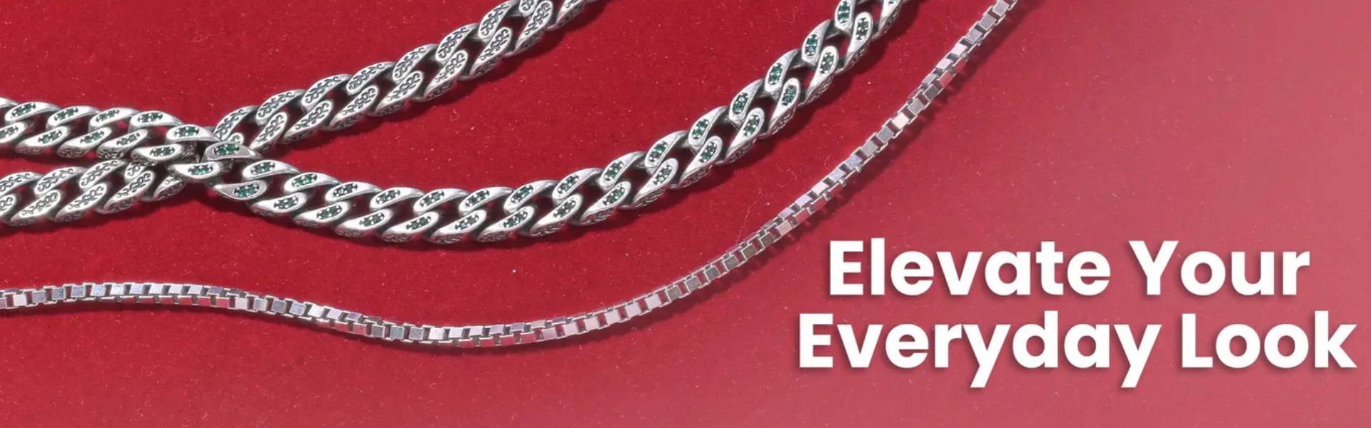 silver chains valentines day gifting
