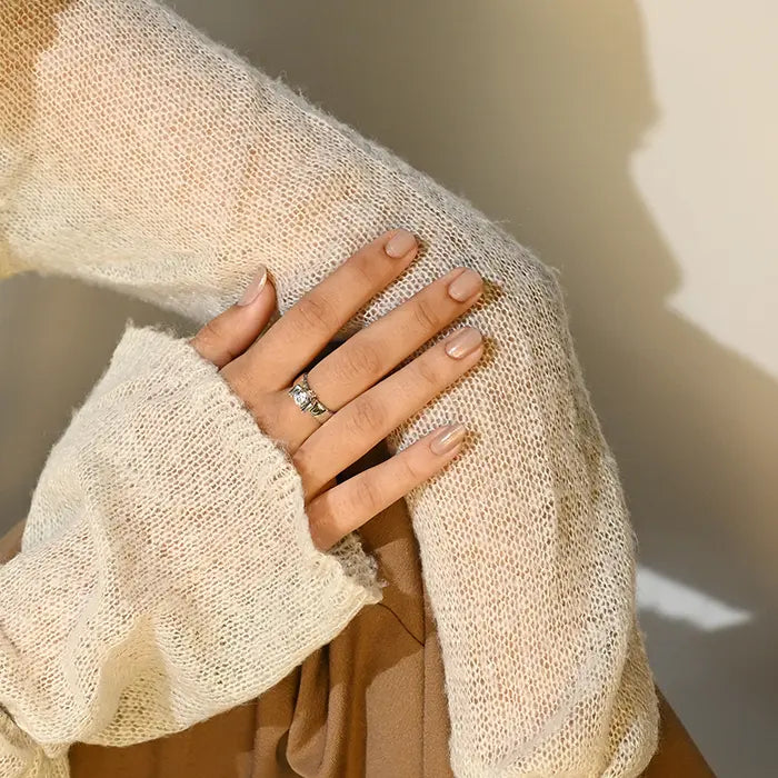 Sparkle Twin Ring