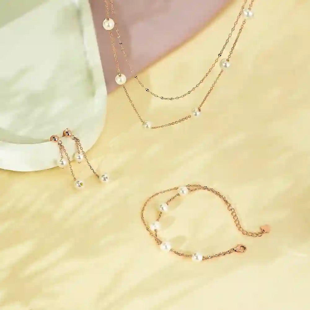 Royal Pearl Jewellery Set