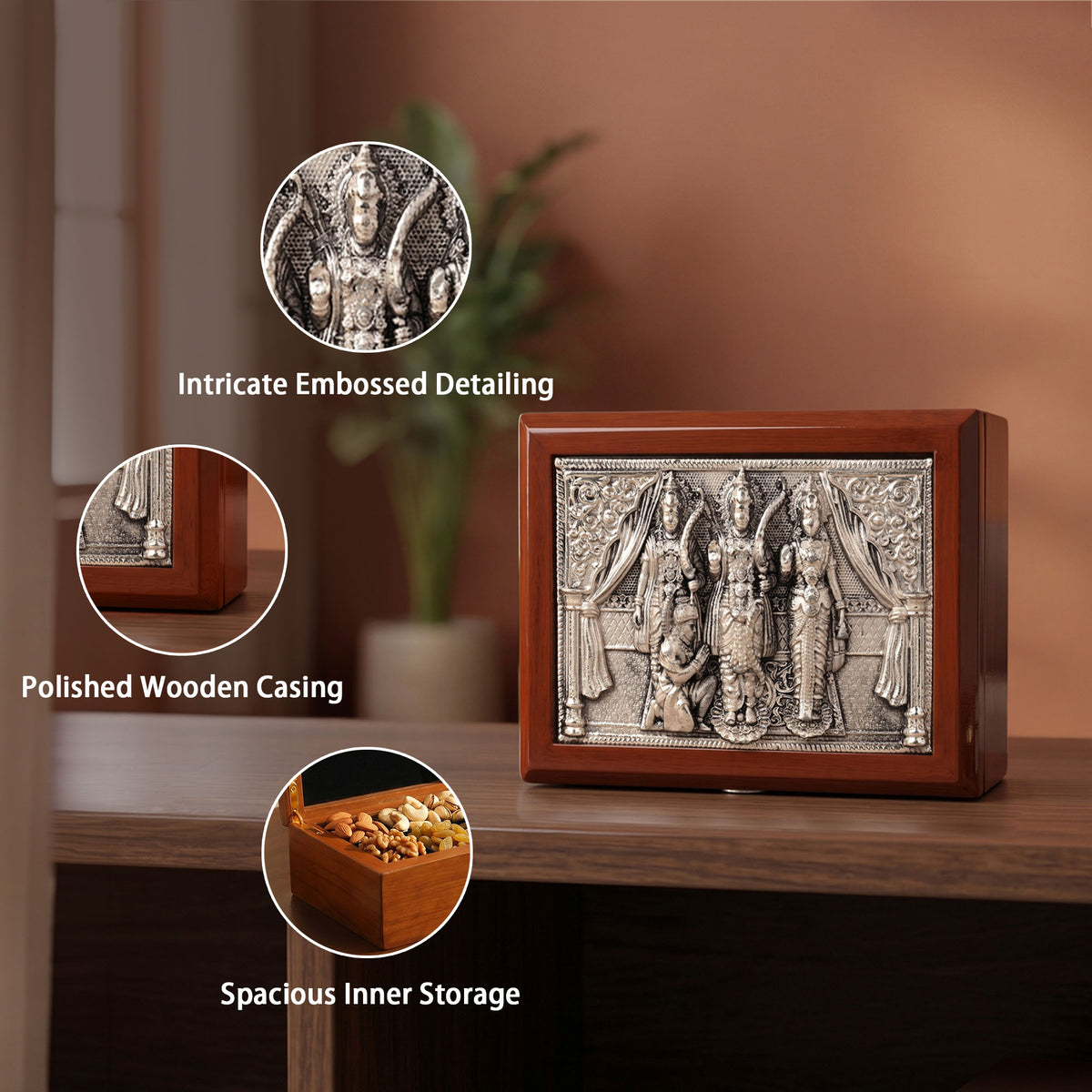 999 Silver Ram Darbar Gift Box