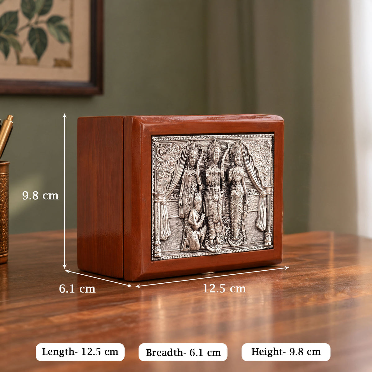 999 Silver Ram Darbar Gift Box