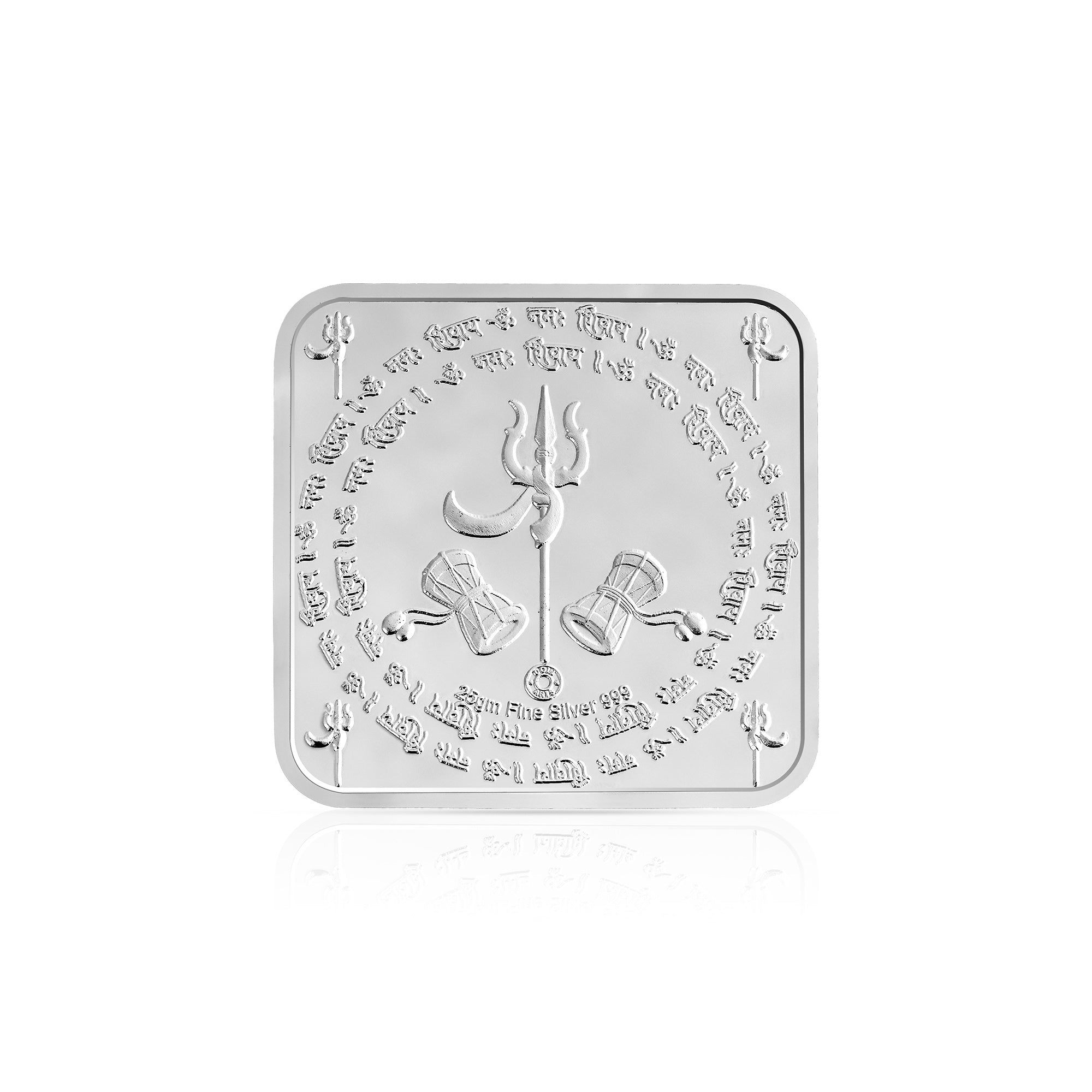 Pure 999 Silver 25g Shiv Parivar Coin