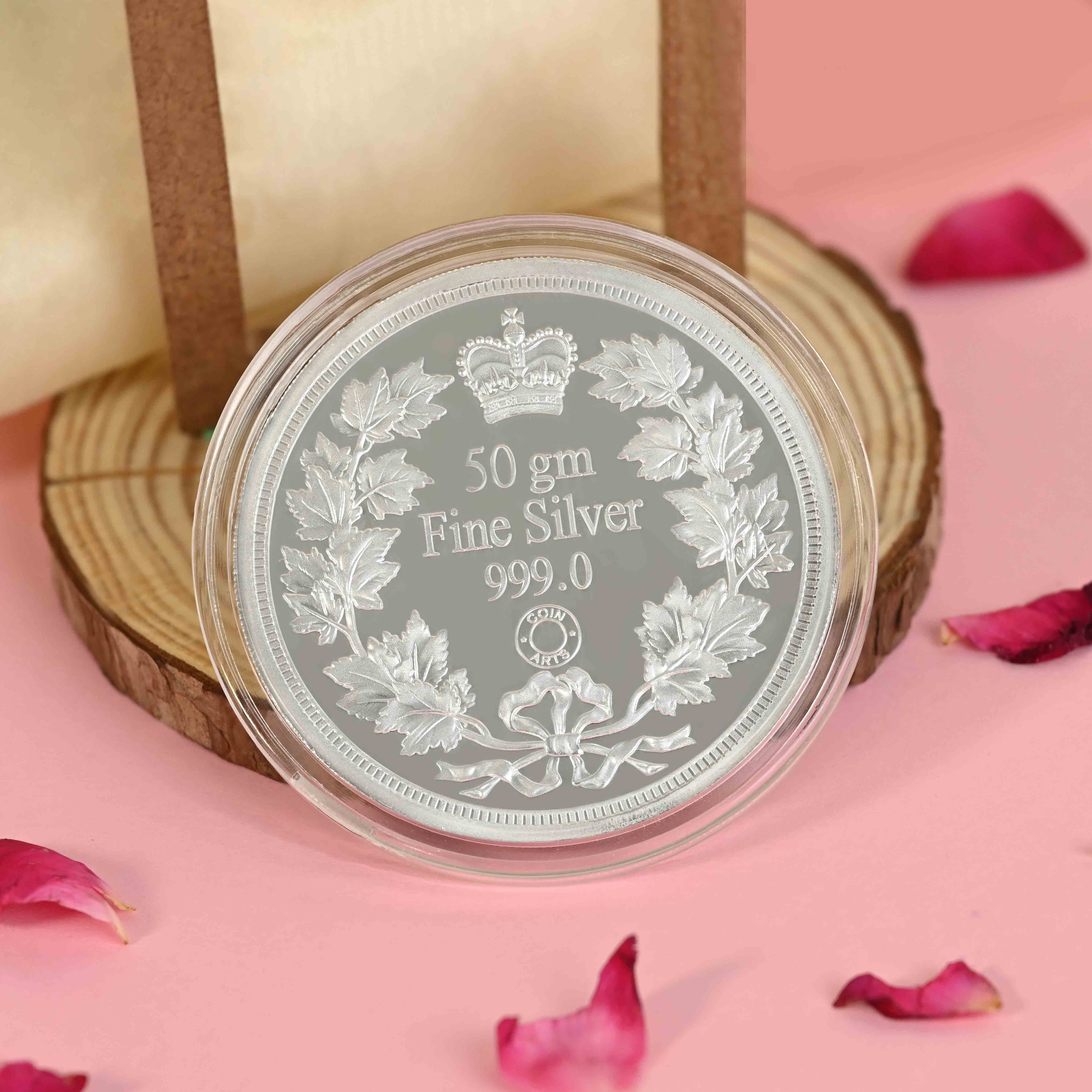 Pure 999 Silver 50g Queen Victoria Coin