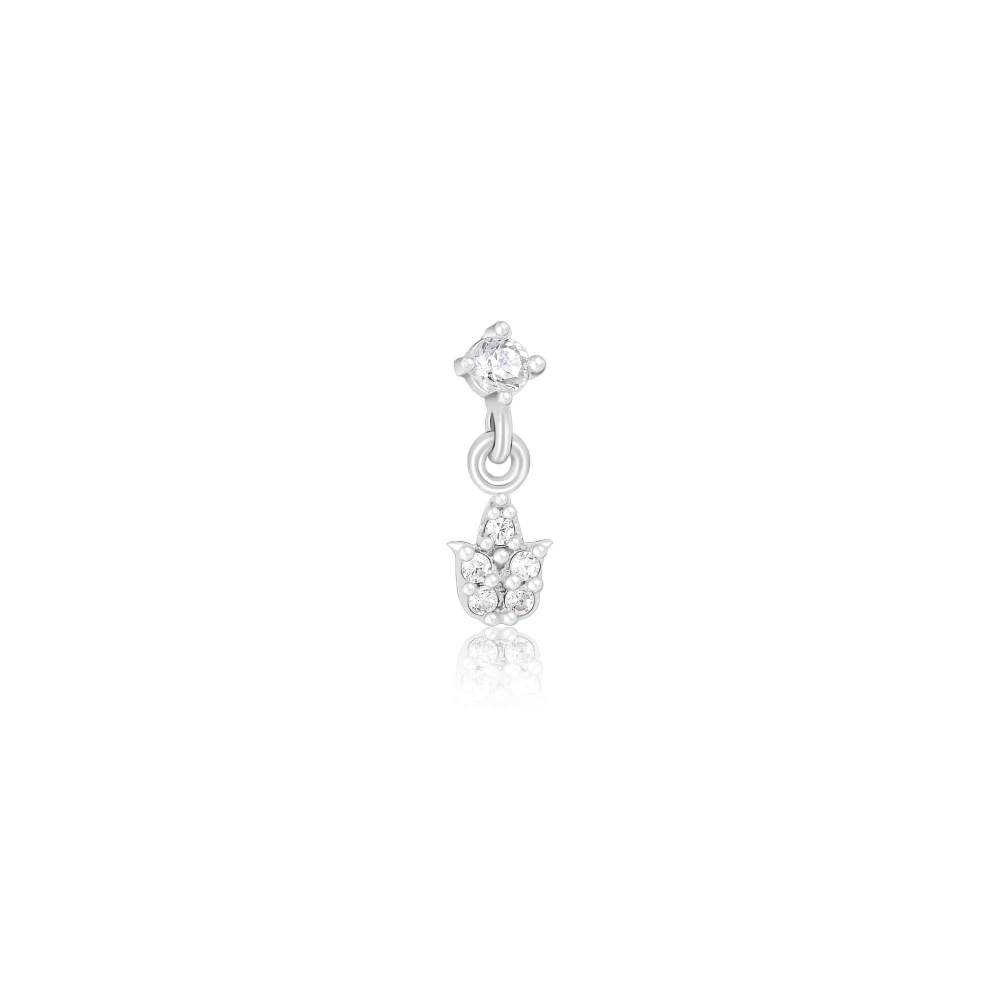 Drop Stone Nose pin