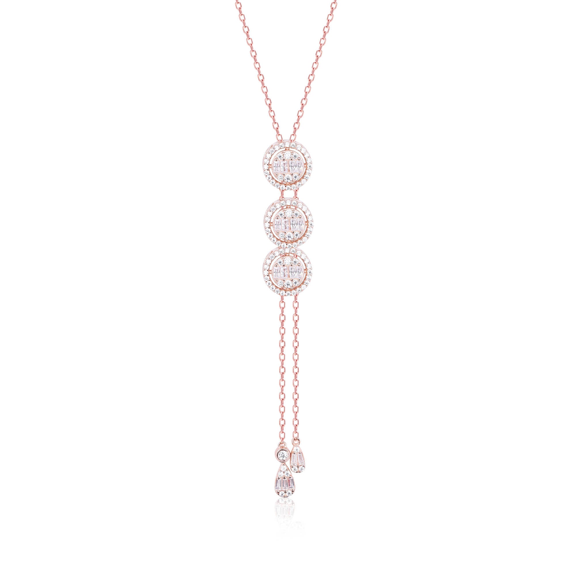 Circlet Symphony Silver Necklace Set