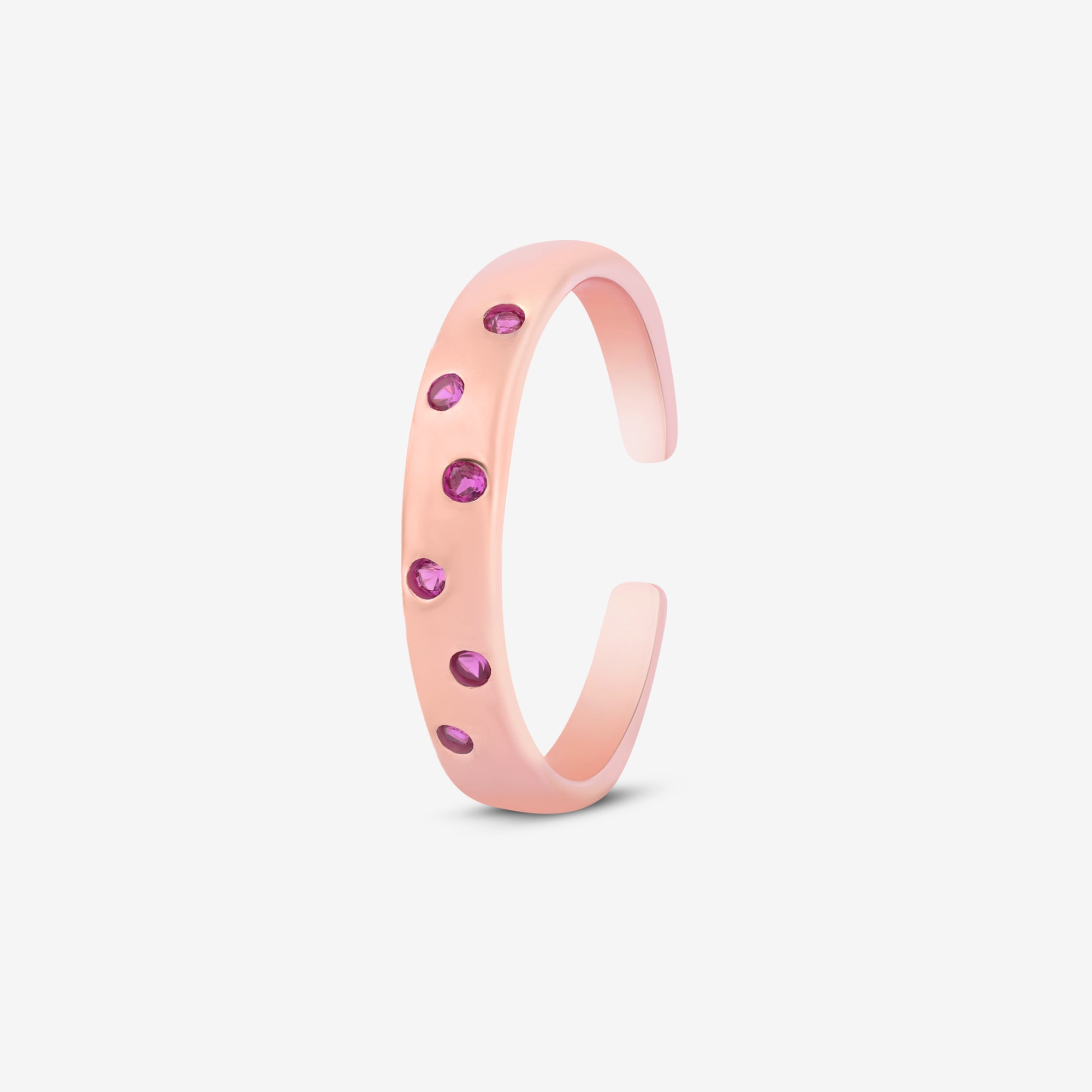 Rosé Droplets Toe Ring