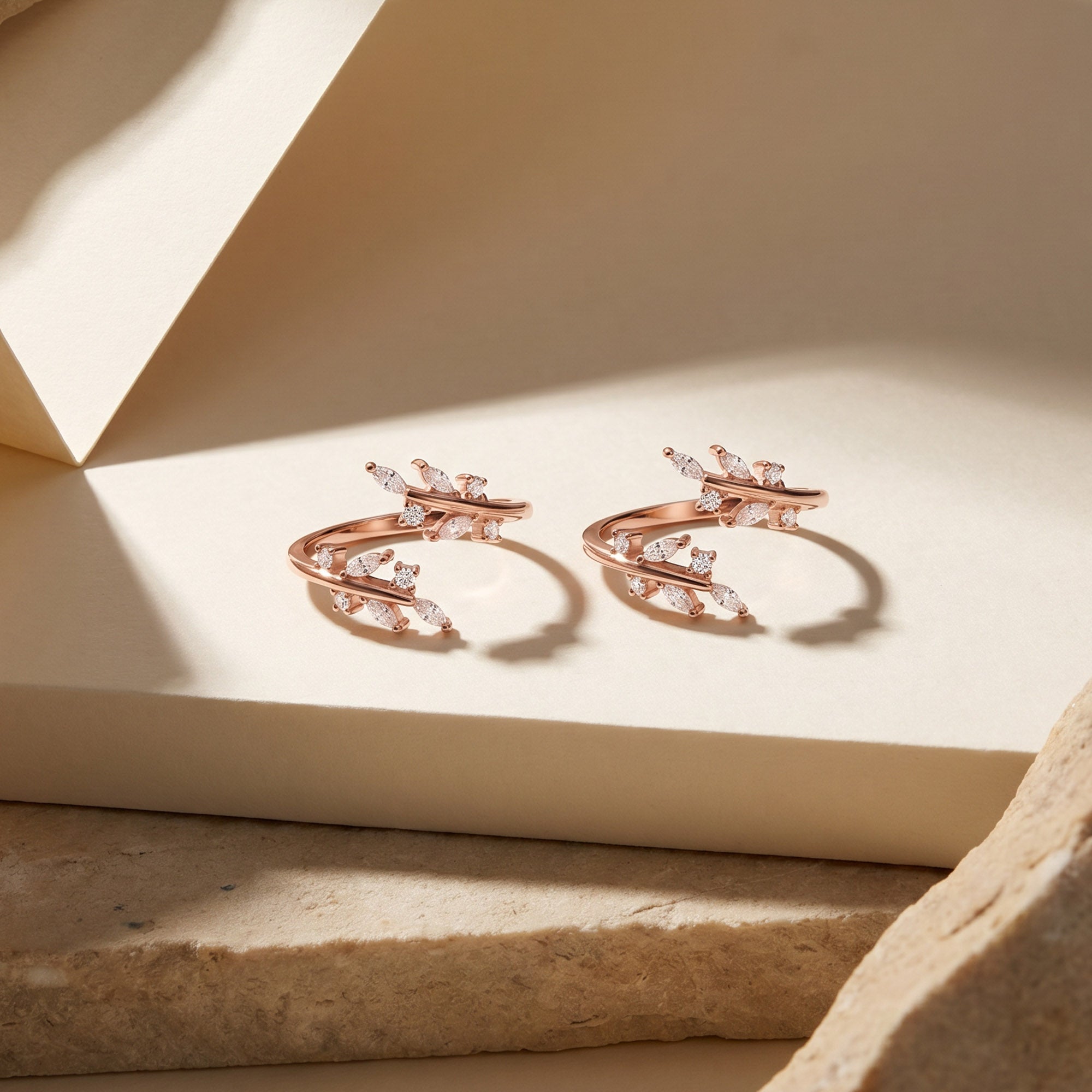 Twilight Twig Toe Ring