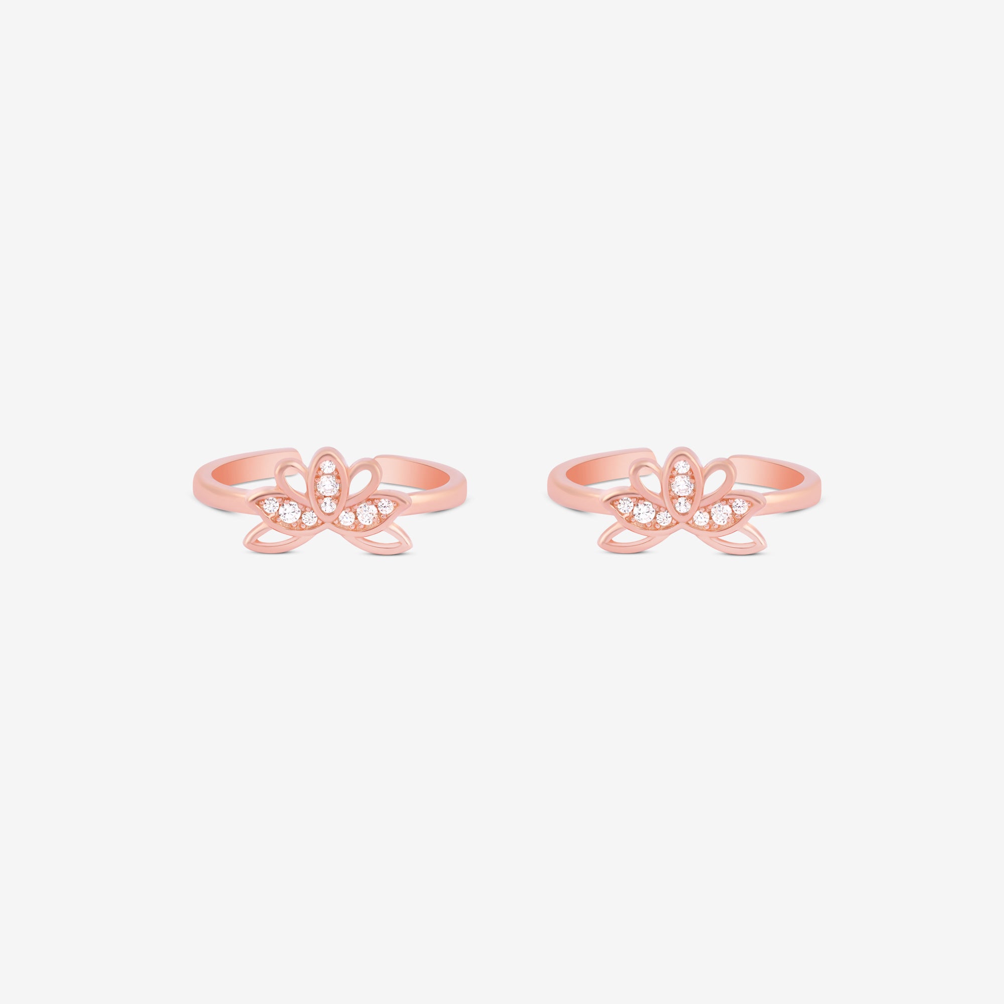 Blossom Whirl Toe Ring