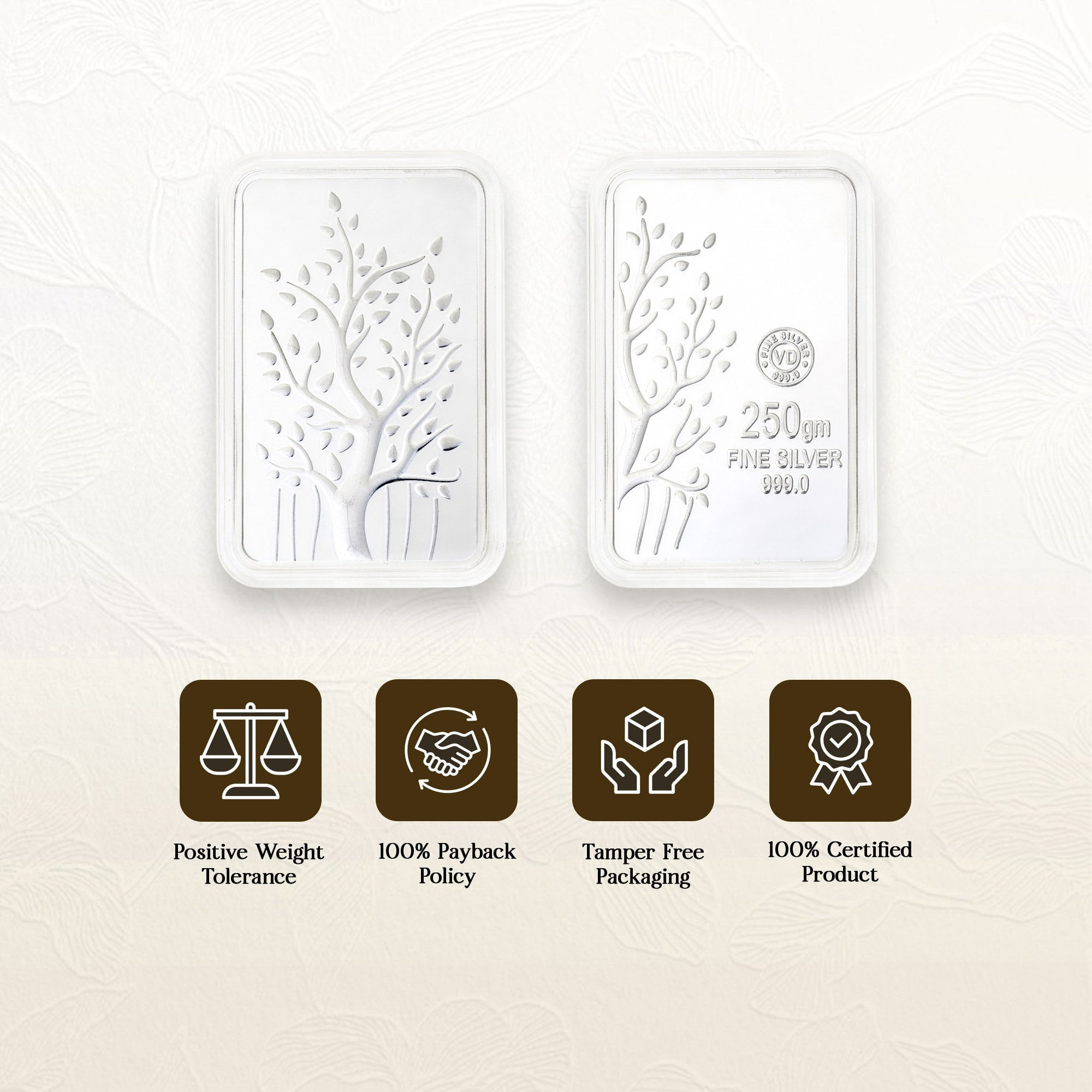 999 Silver Banyan Tree Bar 250g