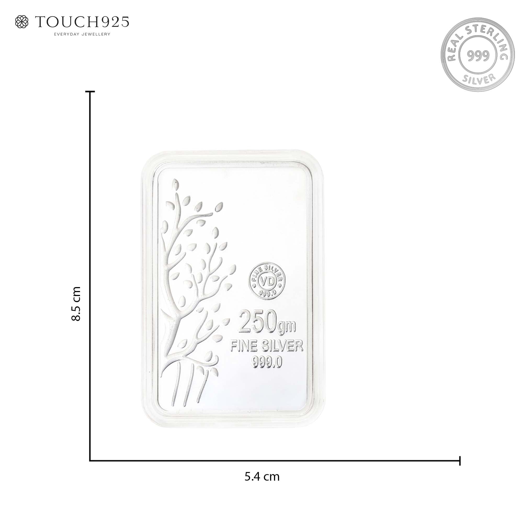 999 Silver Banyan Tree Bar 250g