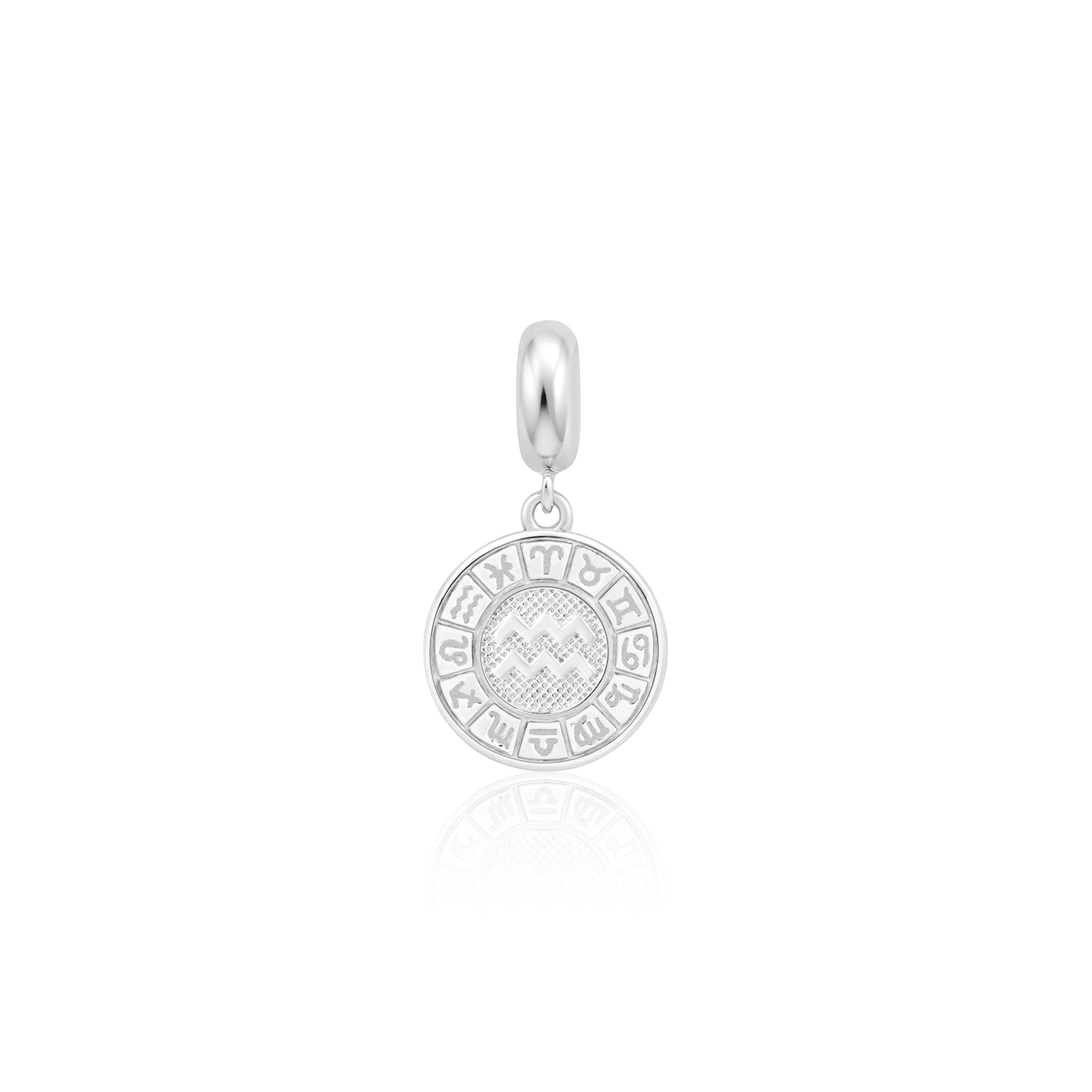 Aquarius Zodiac Pendant