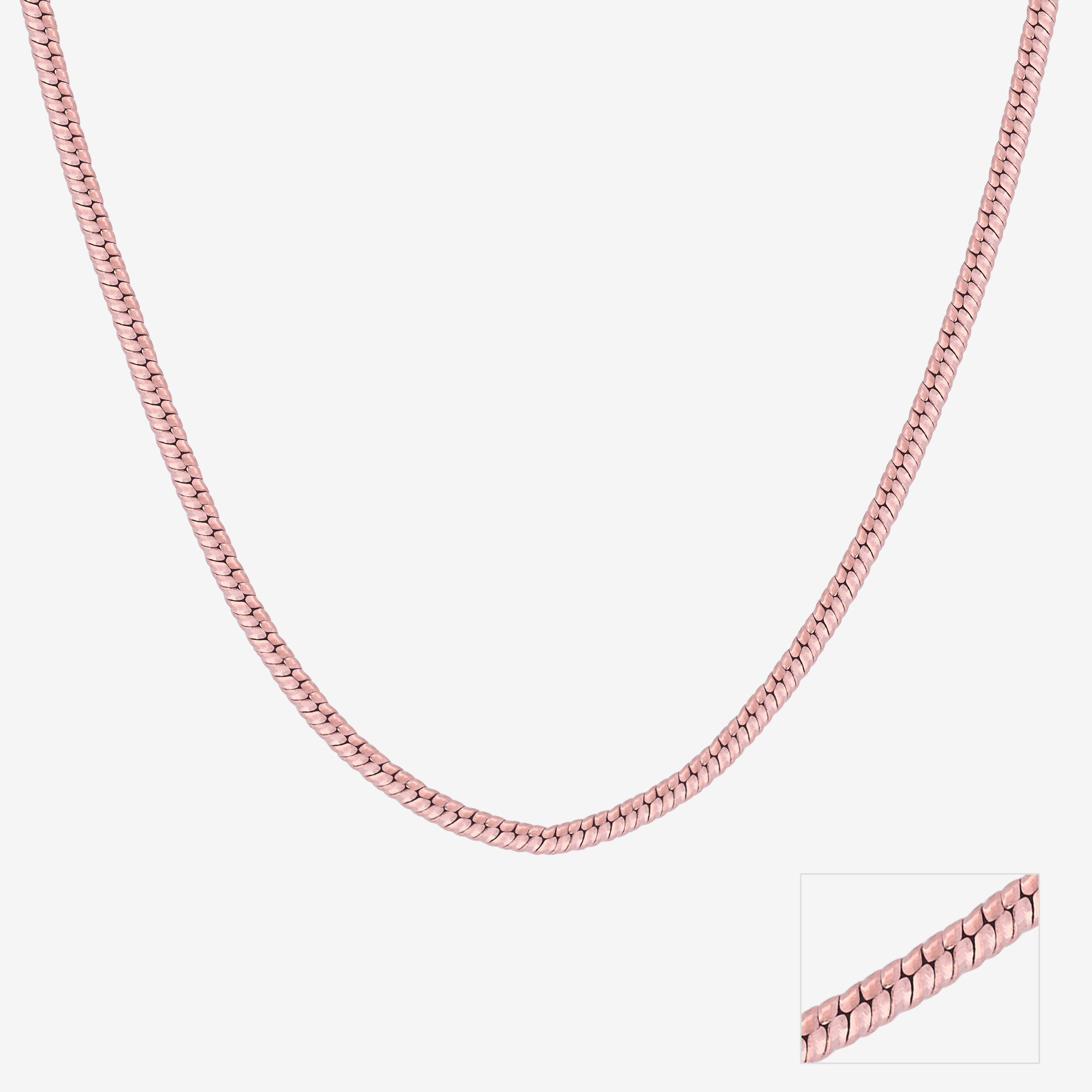 Textured Snake Chain
