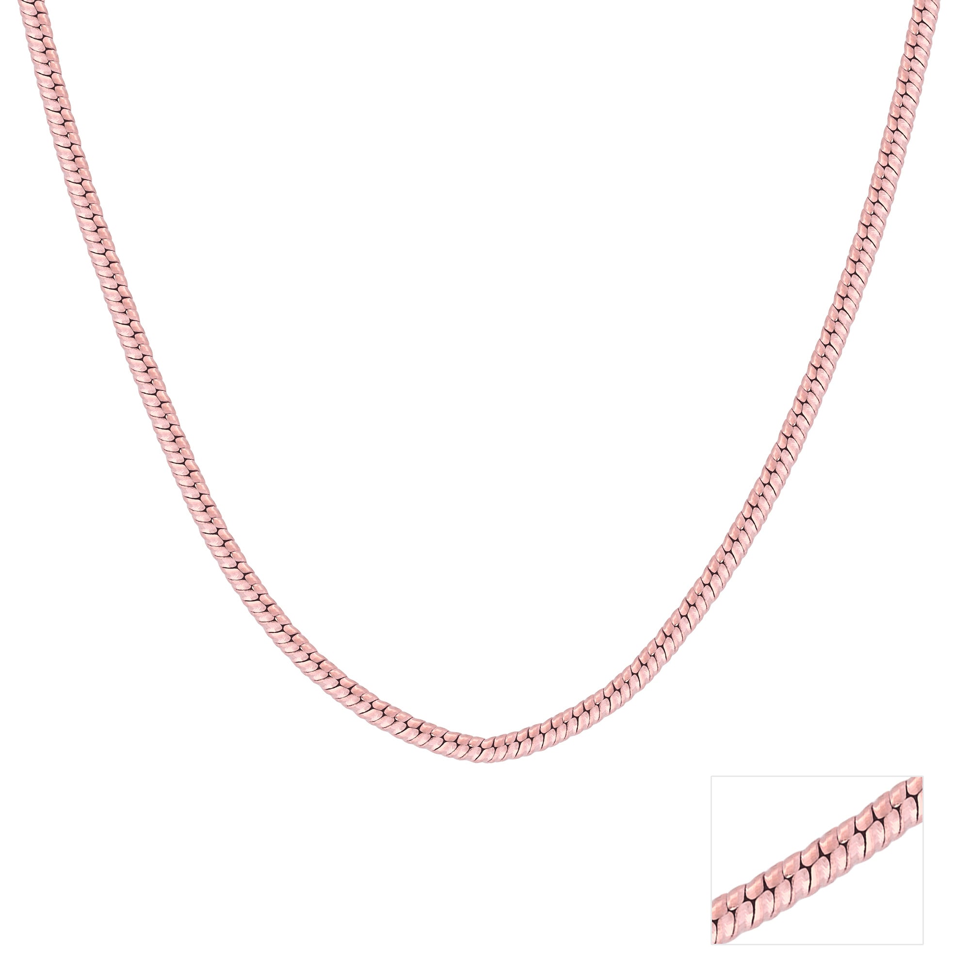 Textured Snake Chain