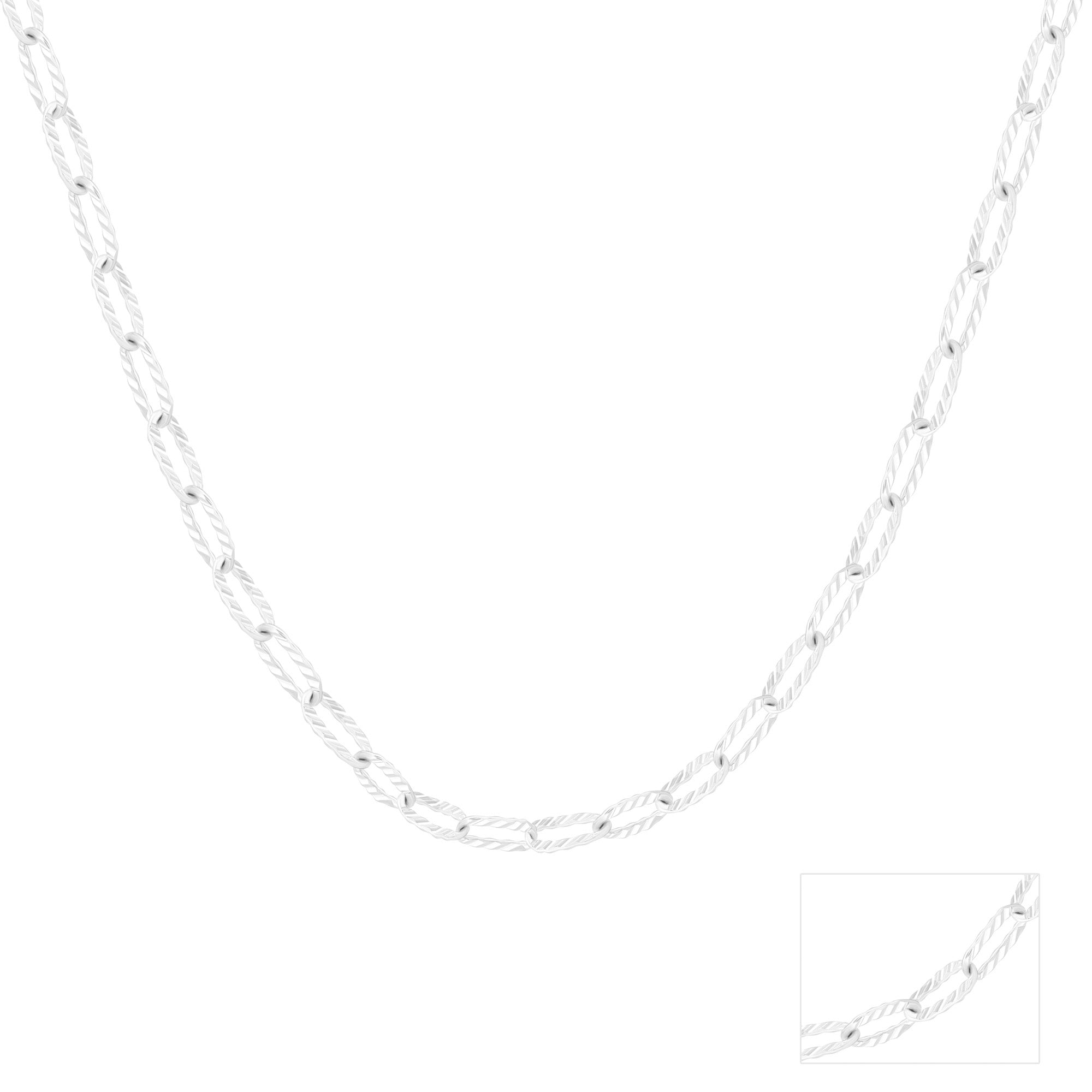 Oval Link Chain for Women