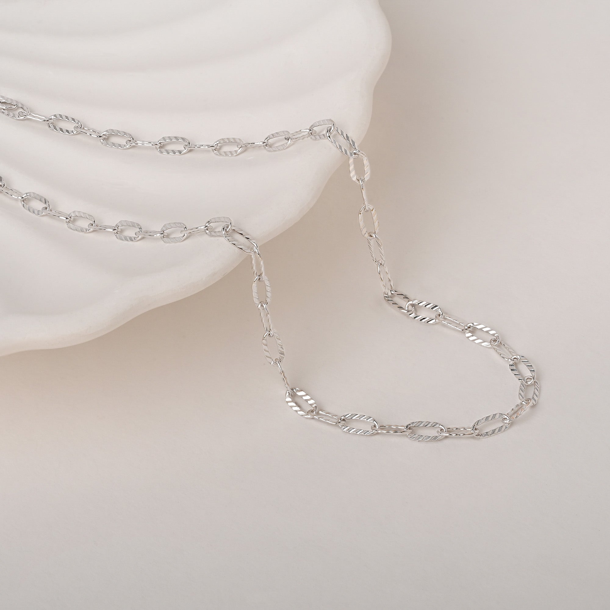 Oval Link Chain for Women