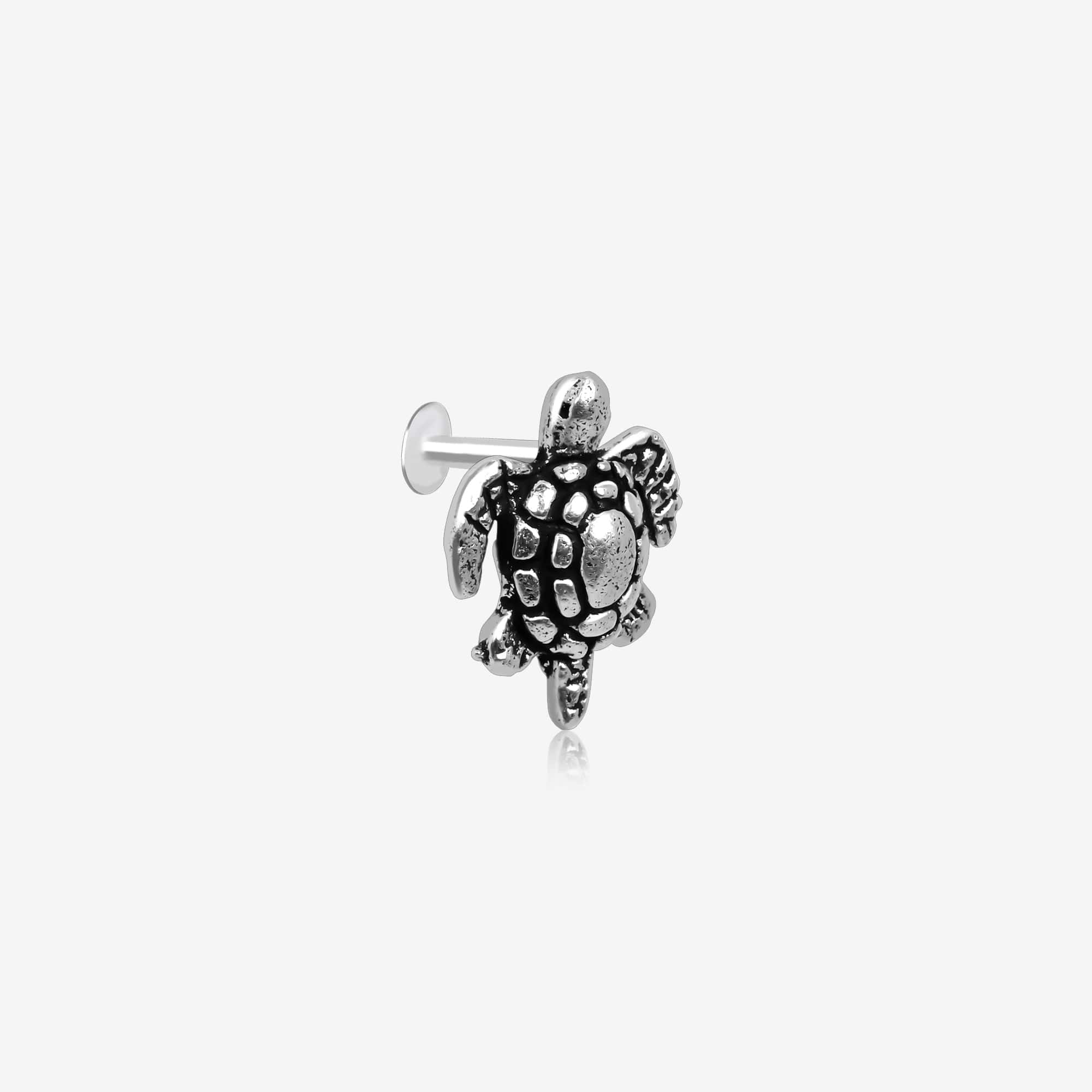 Tortoise Nose Pin