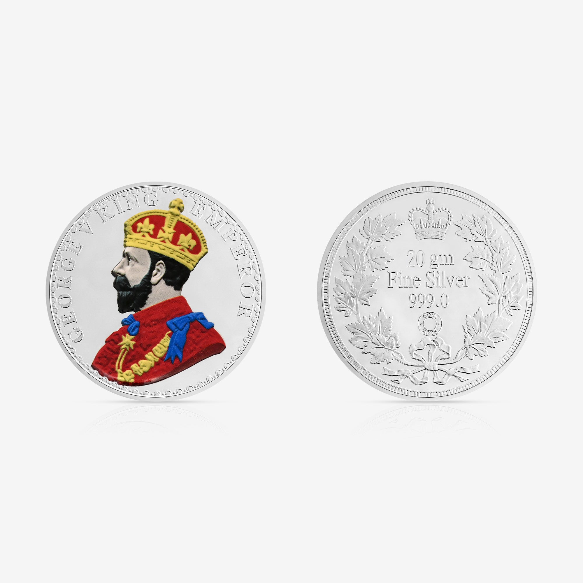 20g King George 999 Silver Coin
