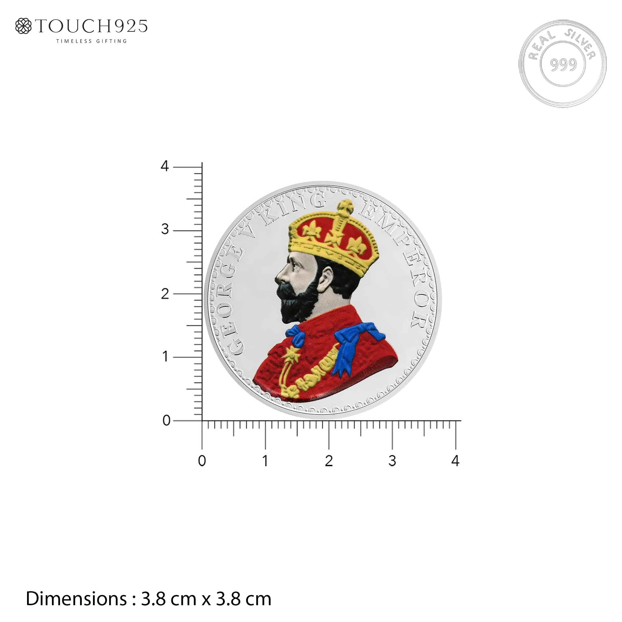 20g King George 999 Silver Coin