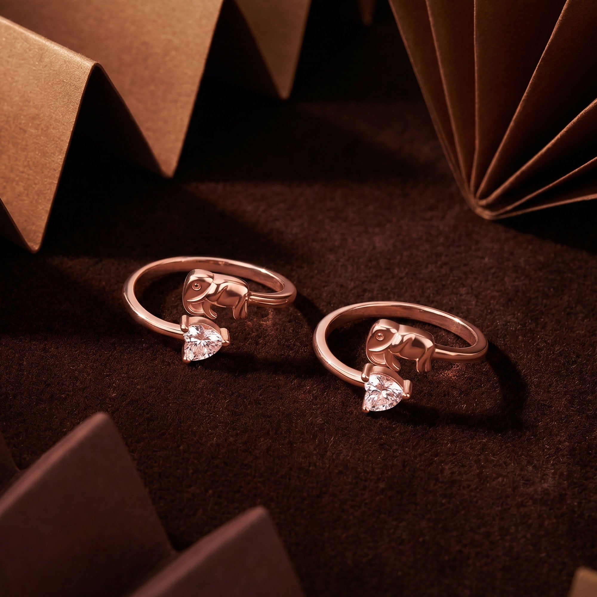 Elephant Embrace Toe Ring