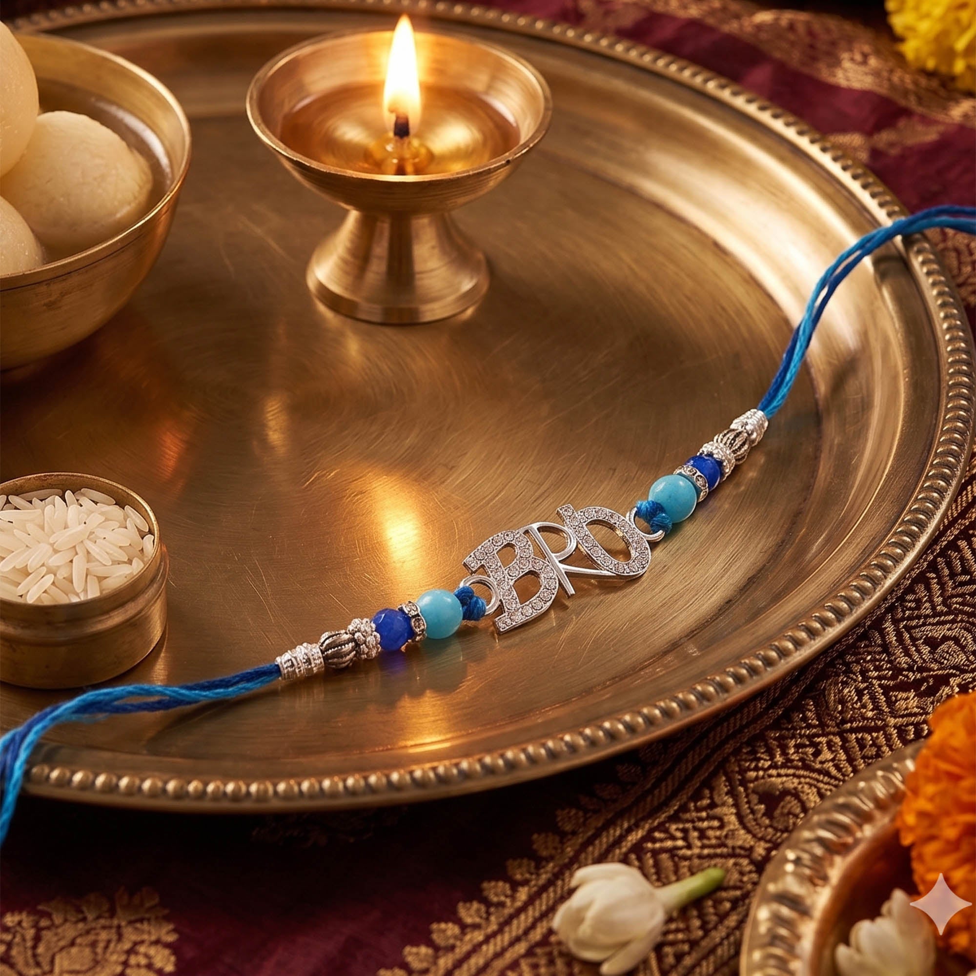 Charm Stylish Thread Rakhi