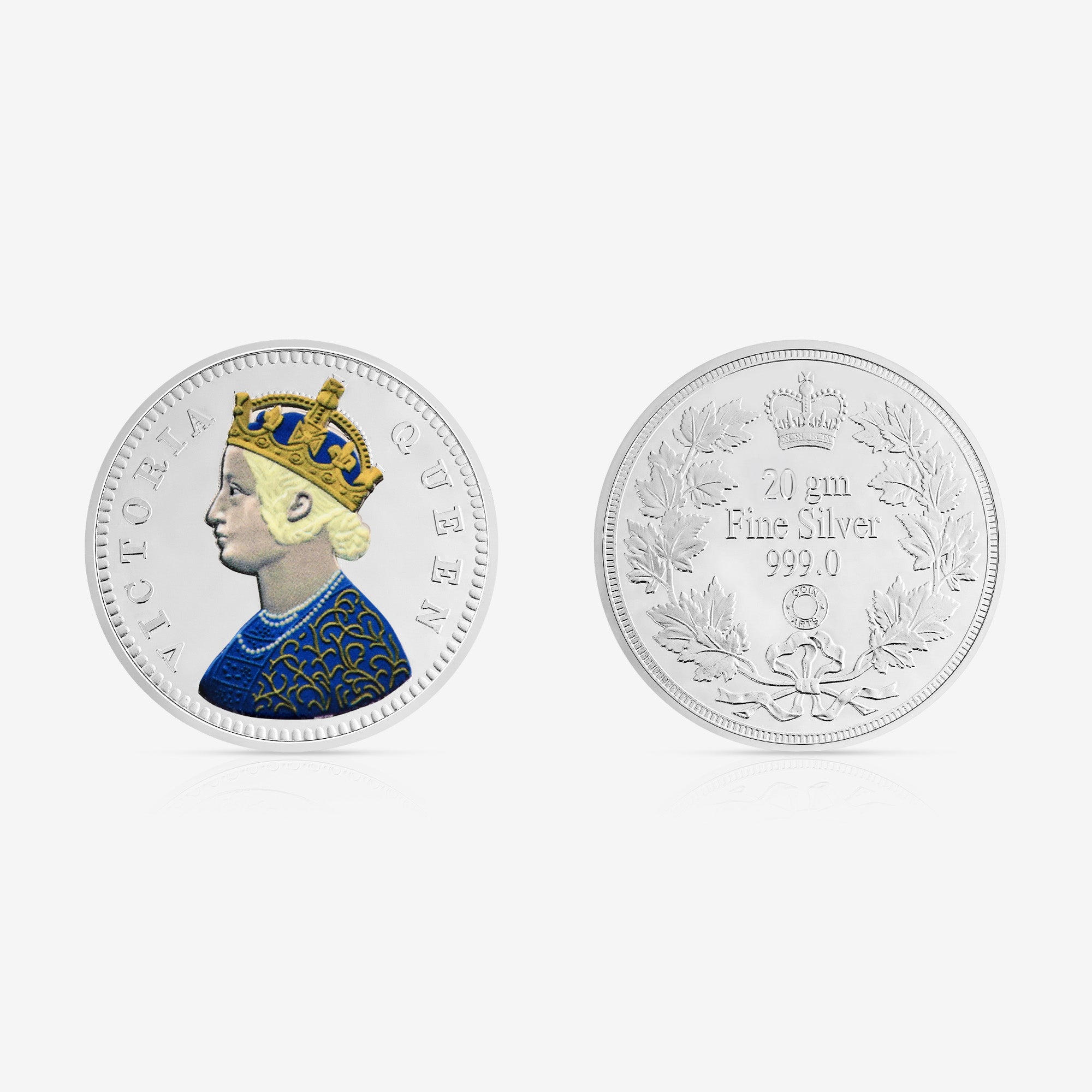10-20g Queen Victoria 999 Silver Coin
