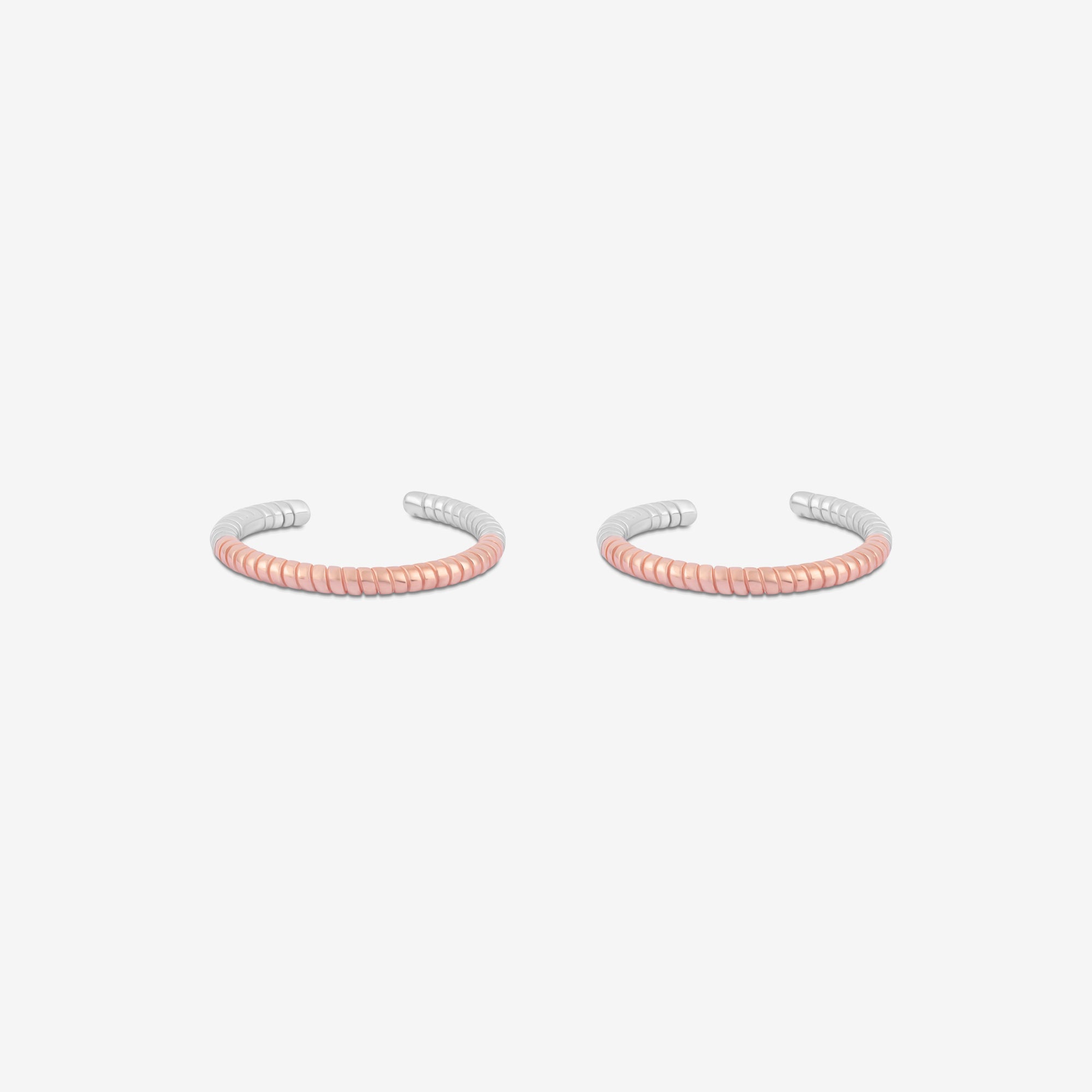 Twist Ridge Toe Ring