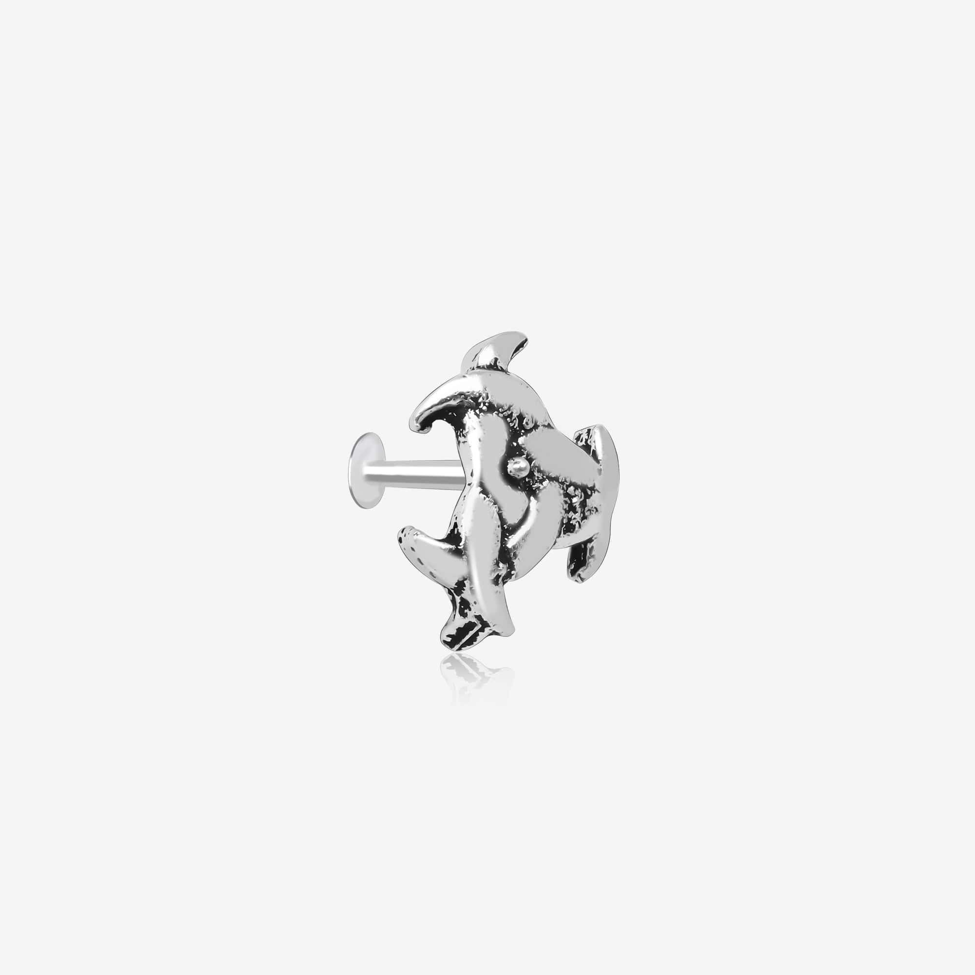 Criss Cross Nose Pin