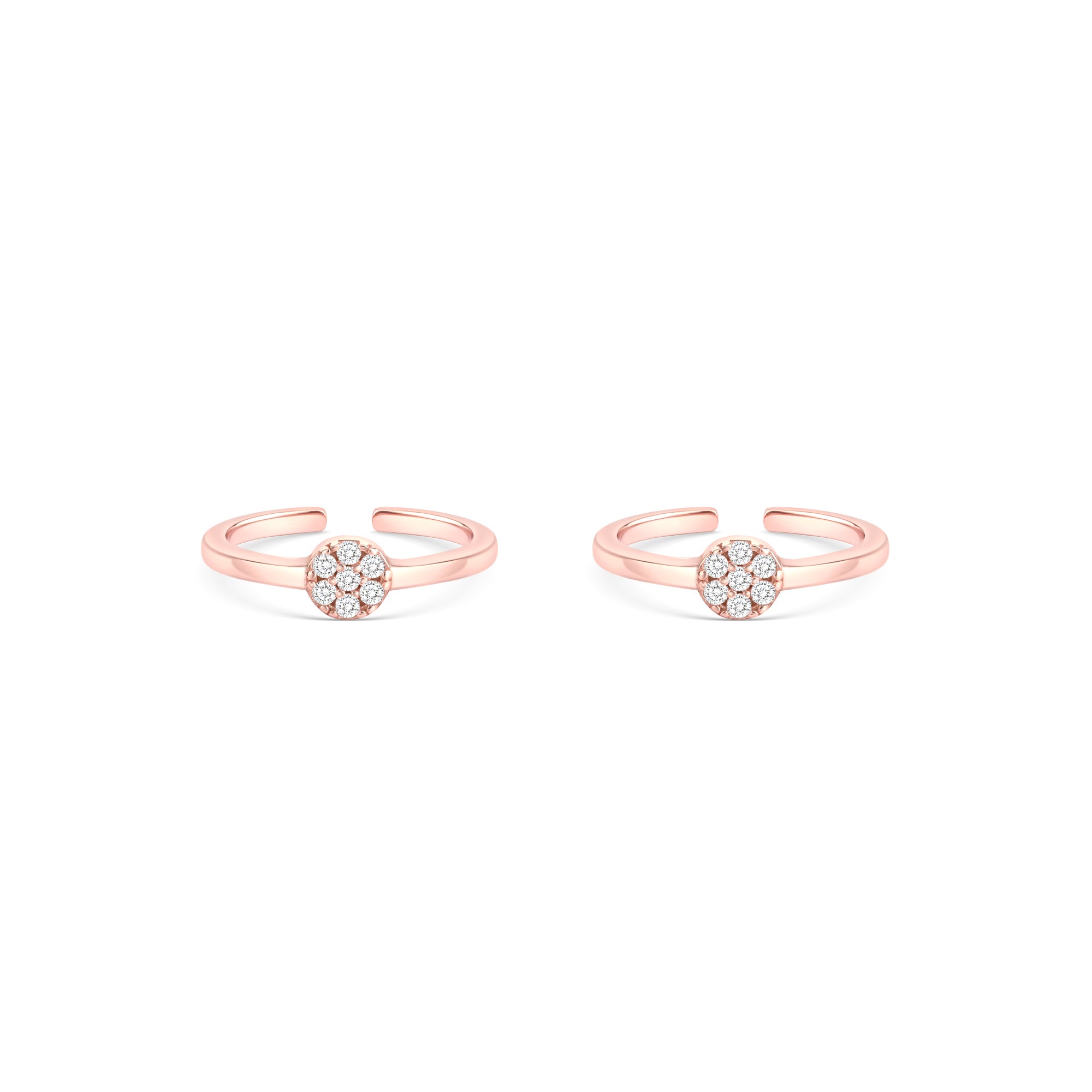 Floral Toe Ring