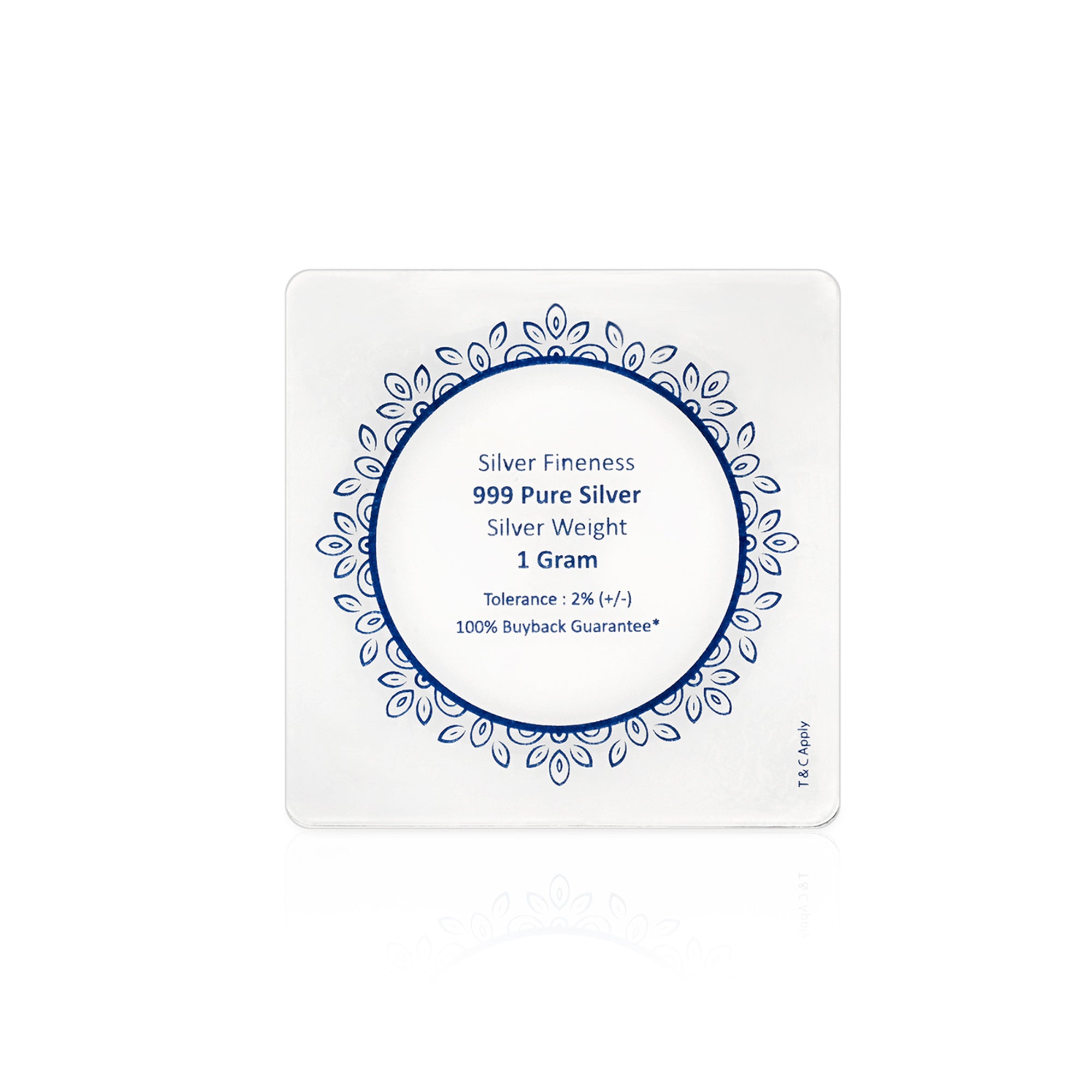 1g Happy Anniversary 999 Silver Coin