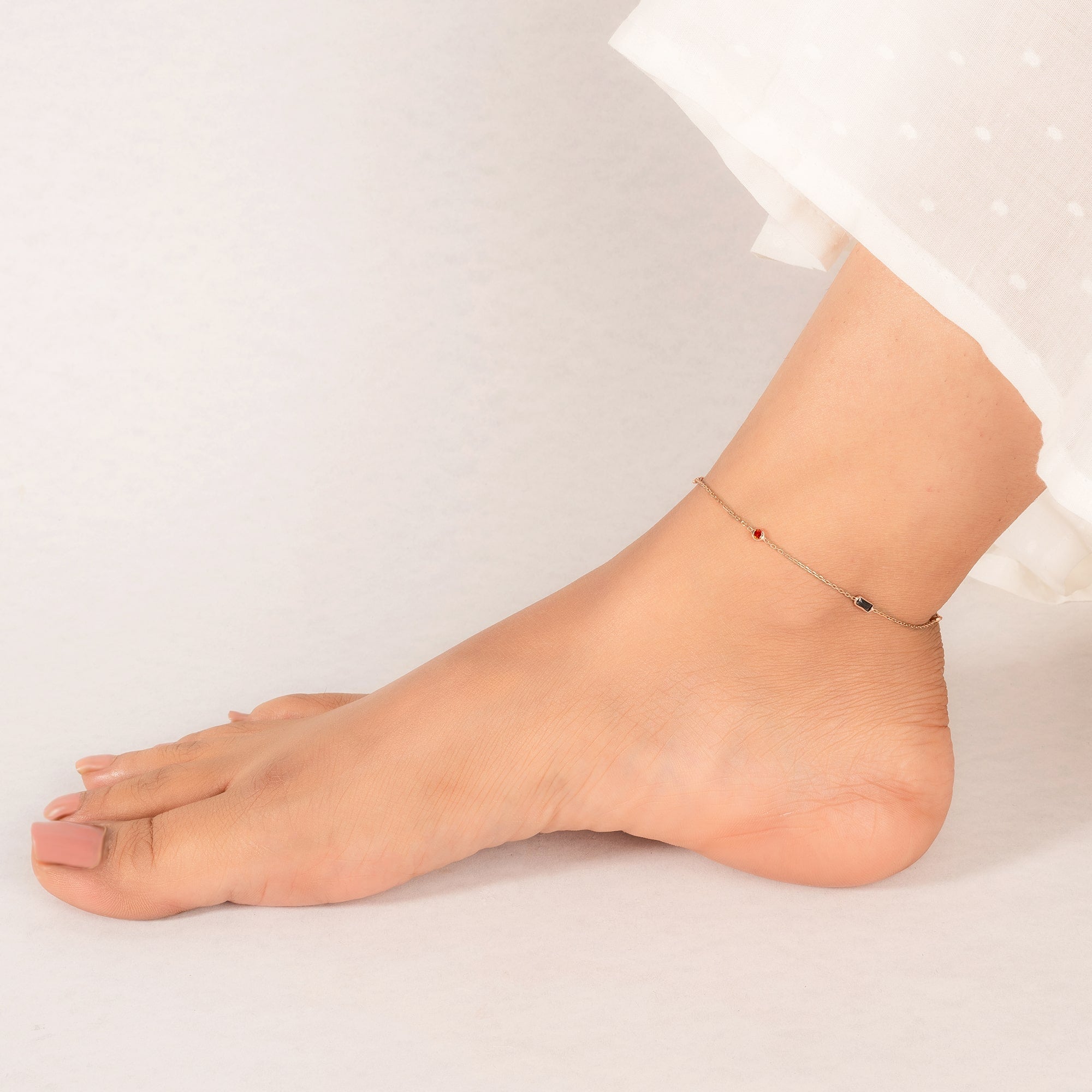 Beaded Charms Anklet
