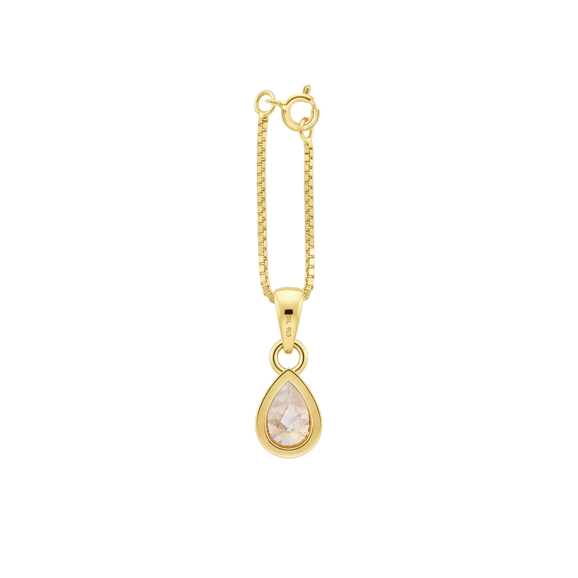 April Birthstone Charm