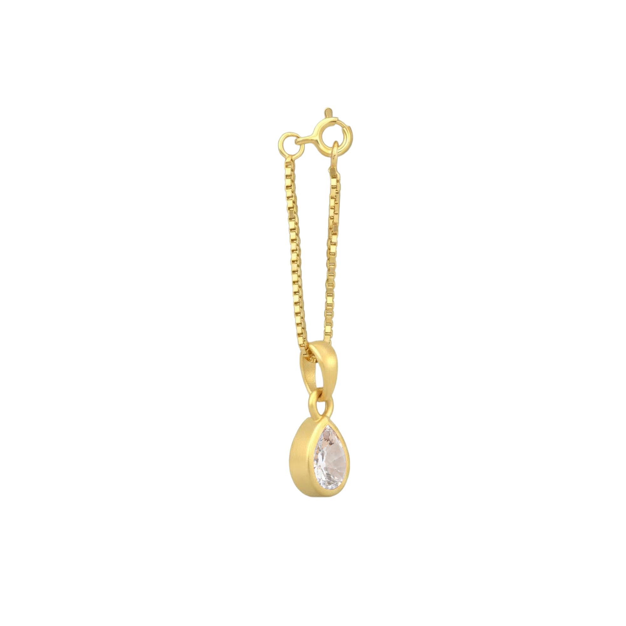 April Birthstone Charm