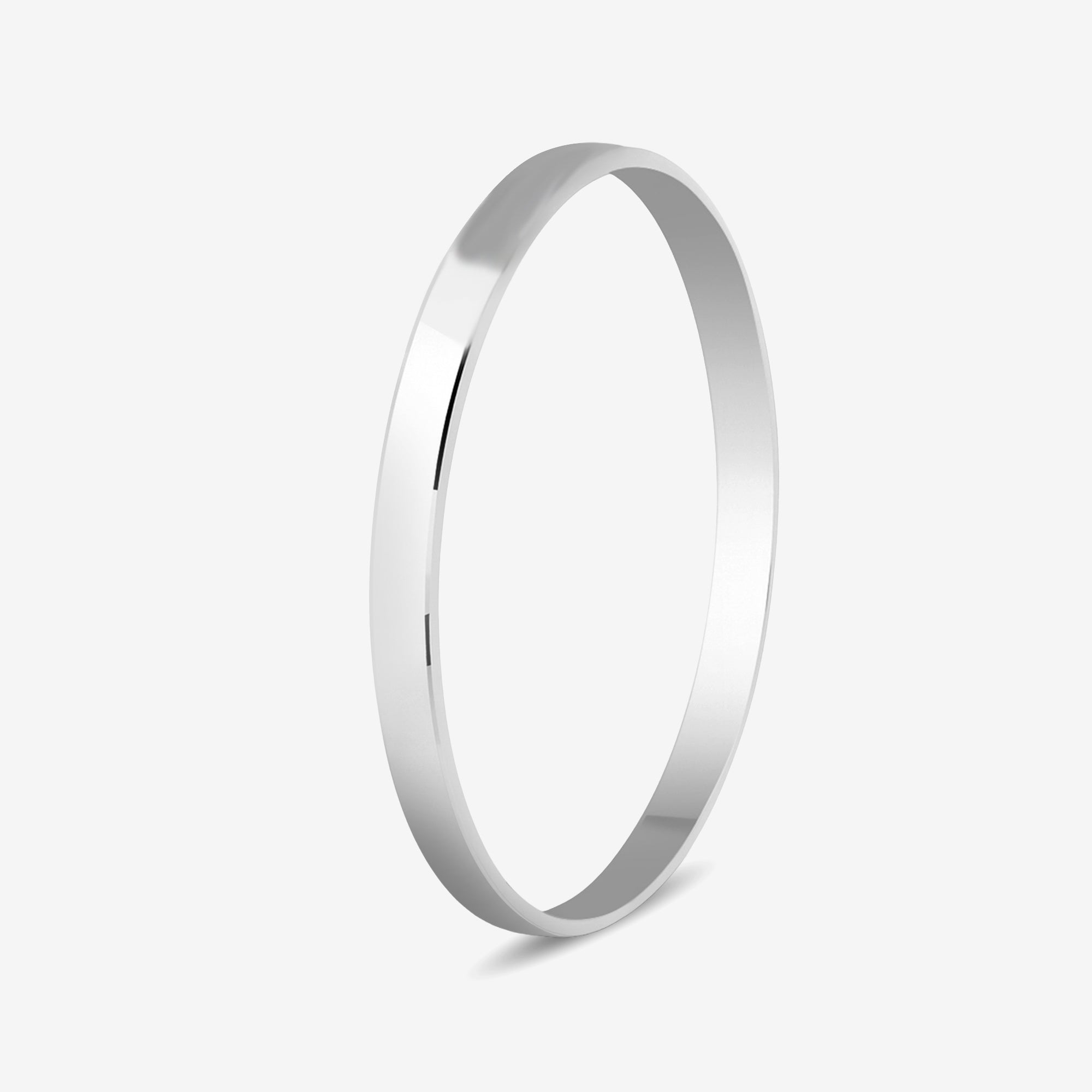 Sleek Men’s Silver Bracelet