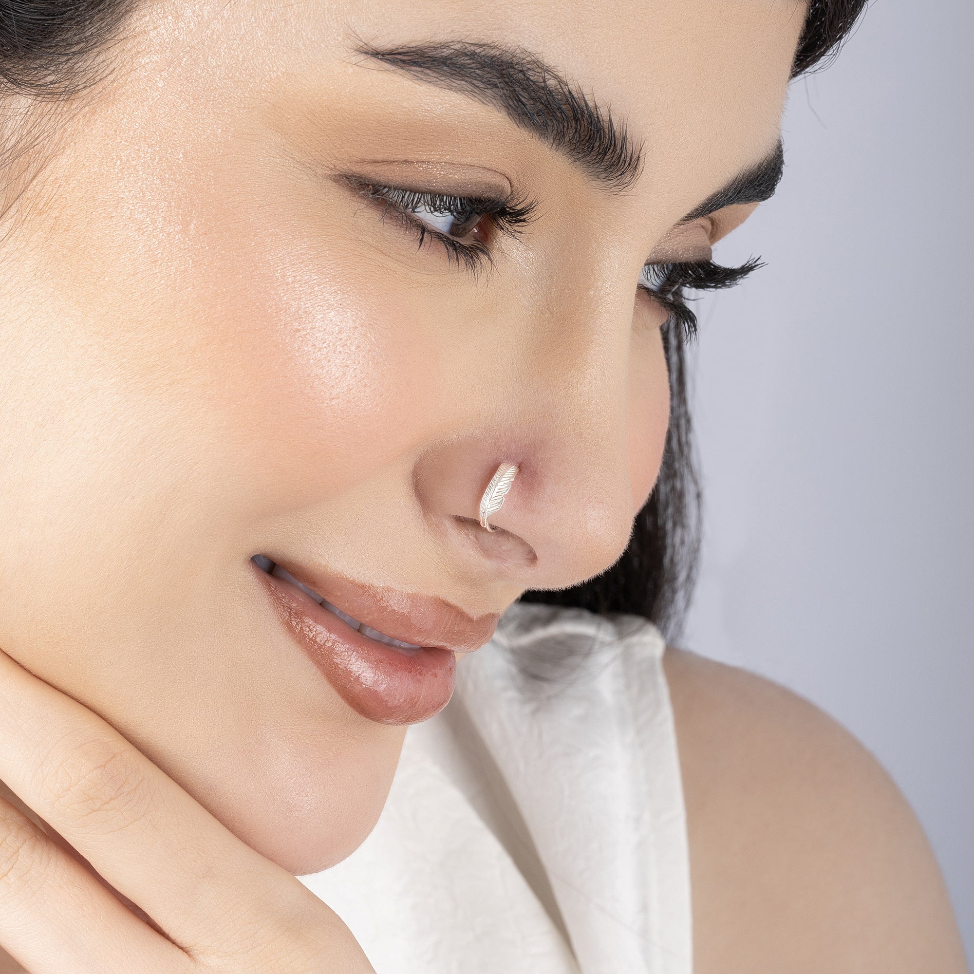 Leaf Nose Ring