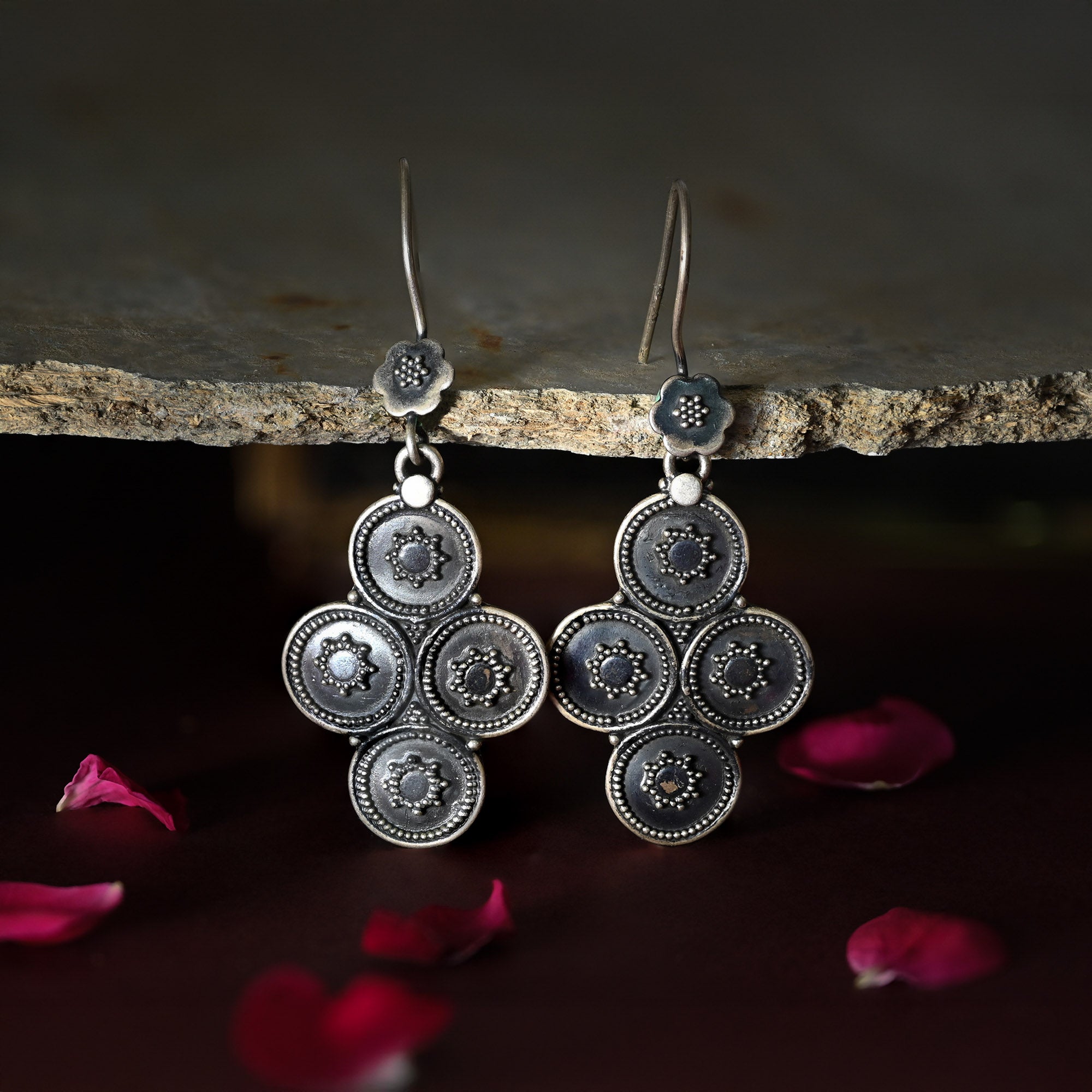 Circular Motif Earrings