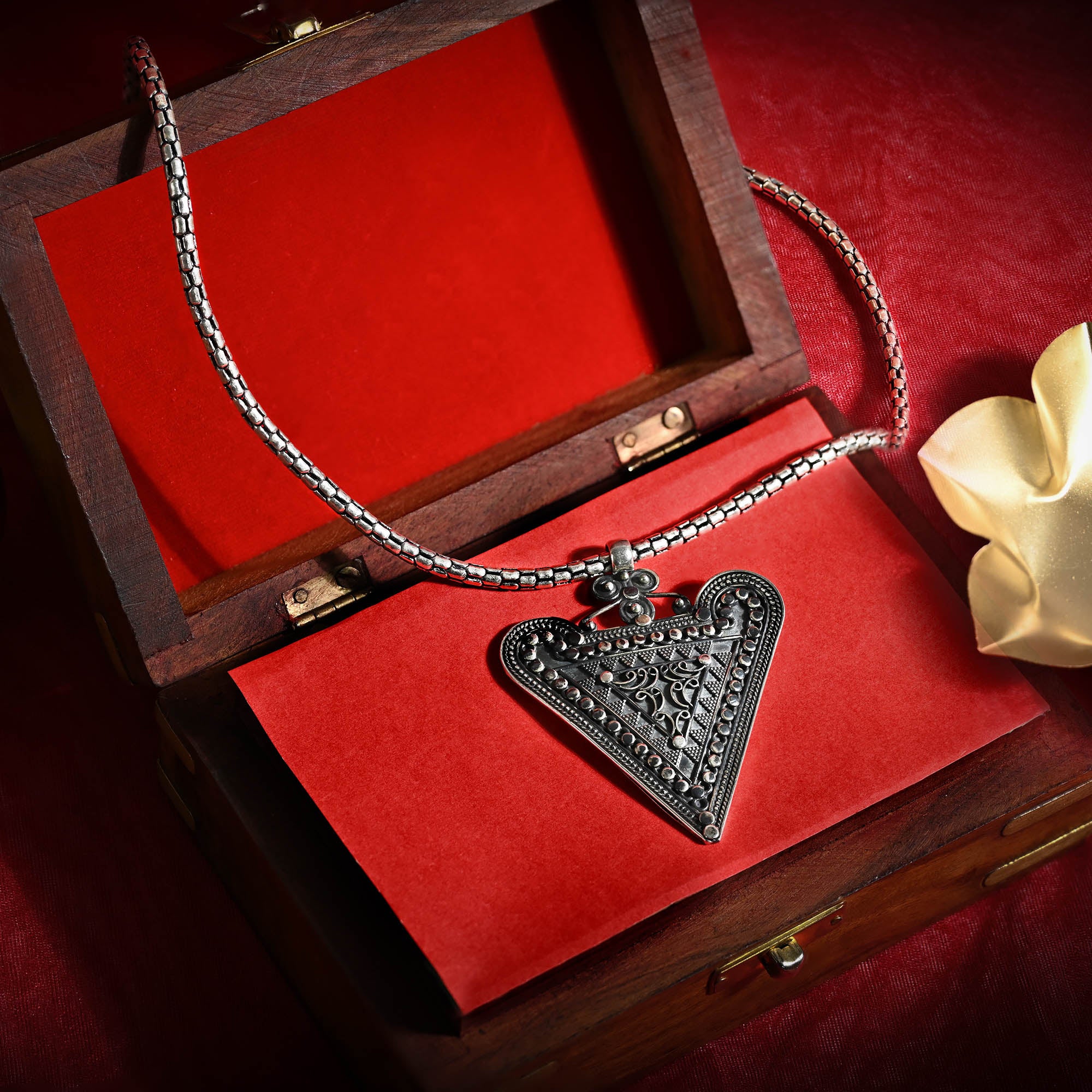 Prismatic Pendant Necklace
